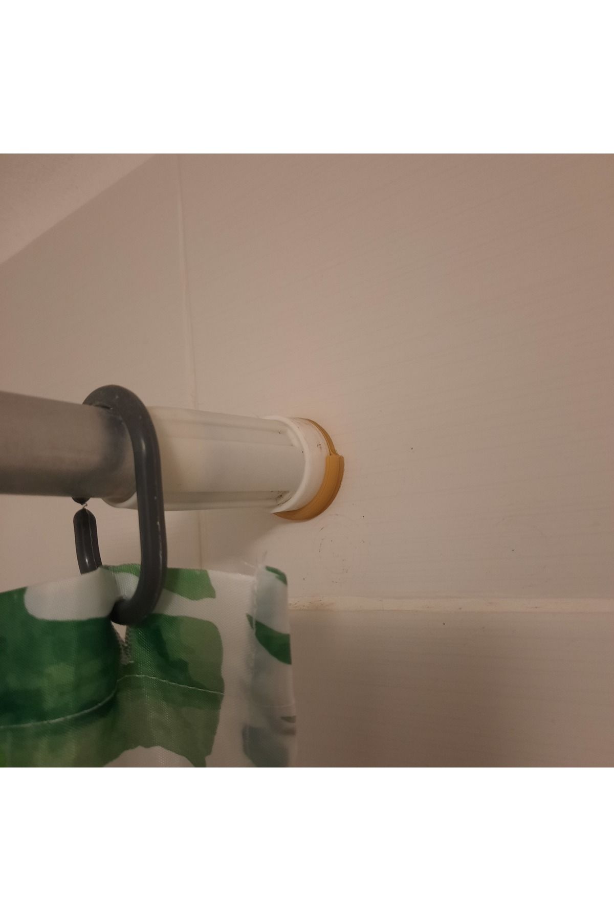 Lucest Duş Banyo Perdesi Çubuk Braketi / Destek Tringle Rideau Douche (Plastik Aparattır!!!)