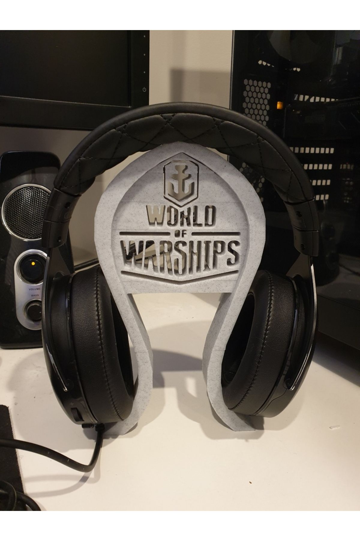 Lucest World of Warships kulaklık standı (Plastik Aparattır!!!)