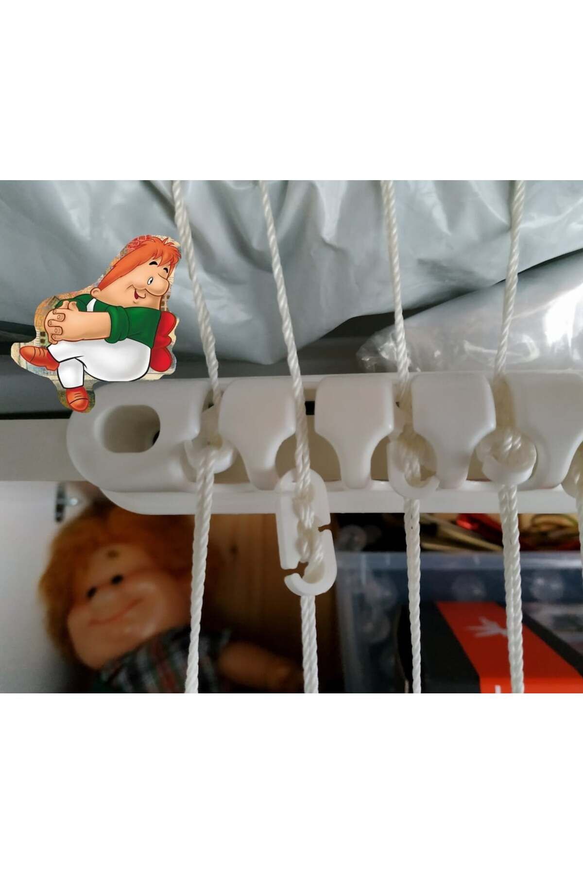 Lucest Kordon veya ip için evrensel klip (Plastik Aparattır!!!)