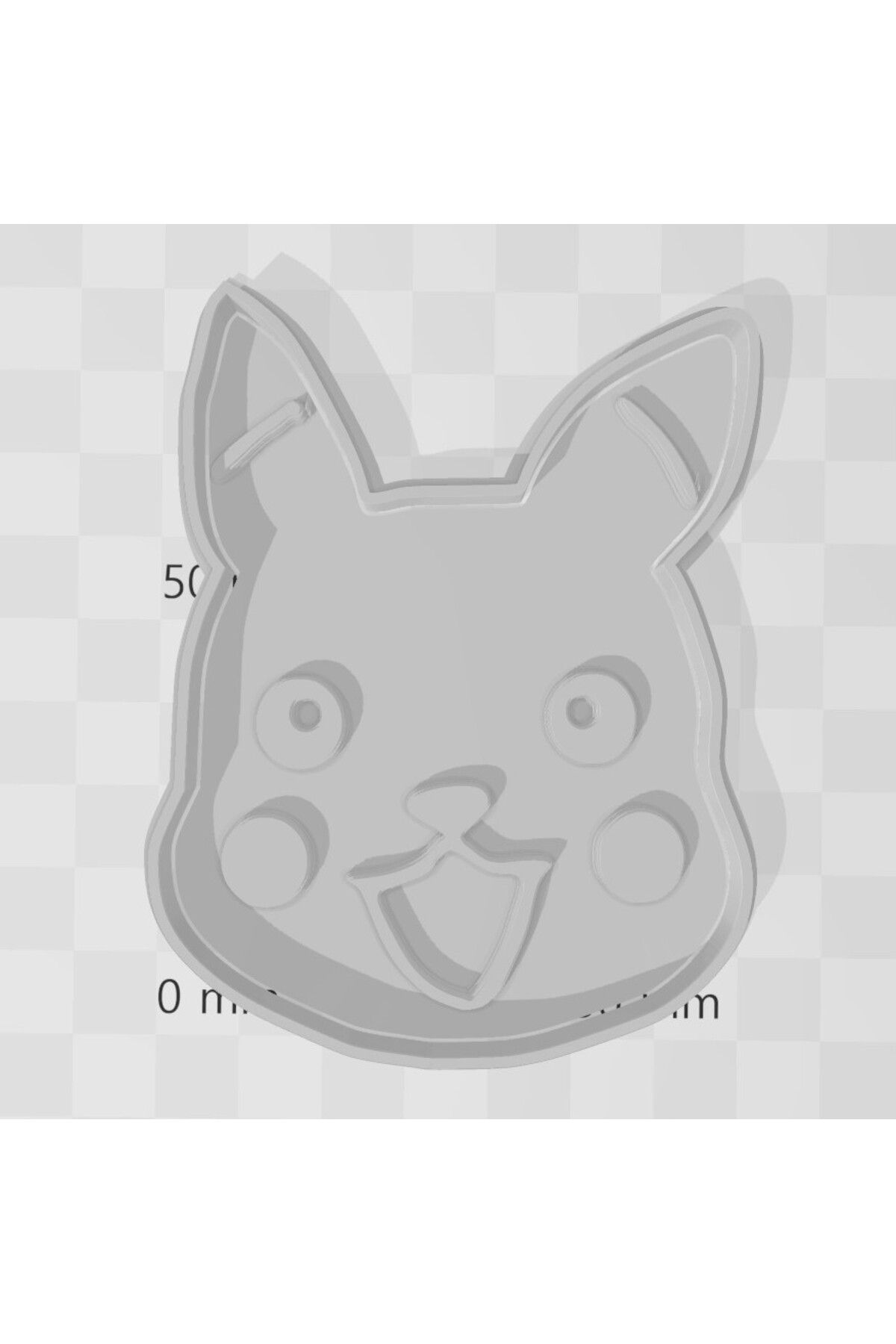 Lucest Pikachu kurabiye kesici (Plastik Aparattır!!!)