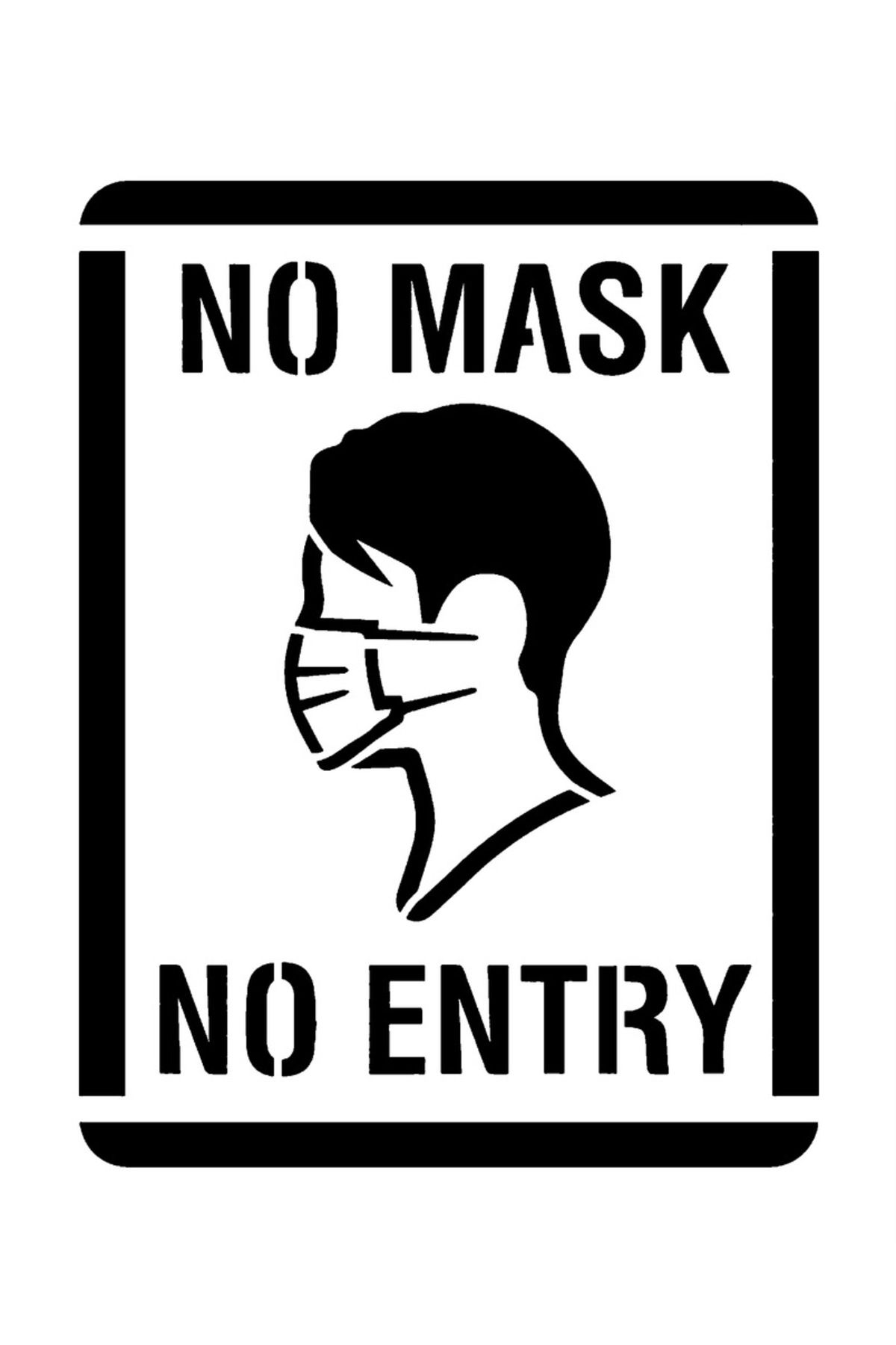 Lucest Maske Yok Giriş Yok şablonu (Plastik Aparattır!!!)