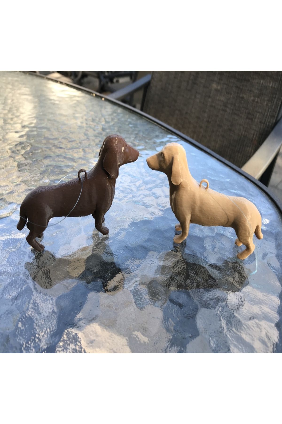 Lucest Dachshund Noel ağacı süsü (Plastik Aparattır!!!)