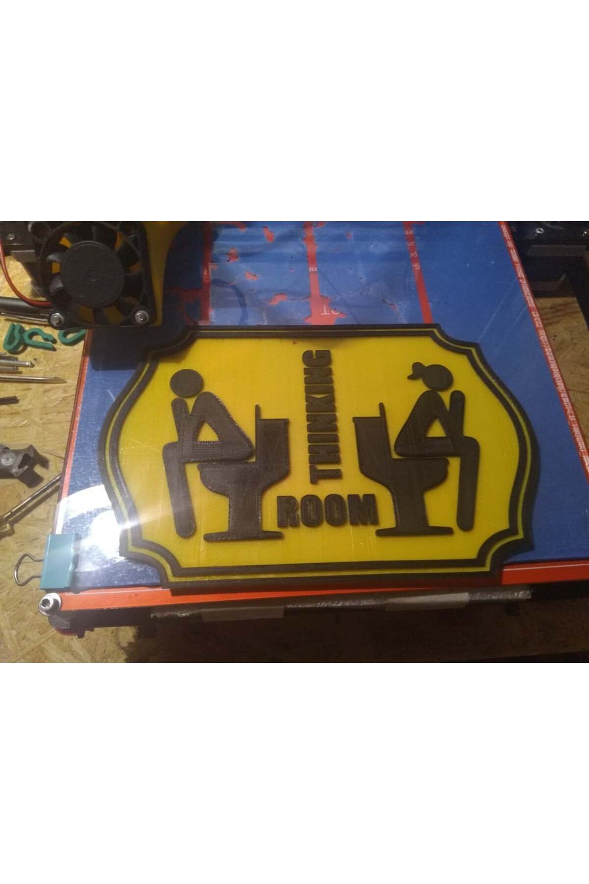 Lucest Tuvalet tabelası (Plastik Aparattır!!!)