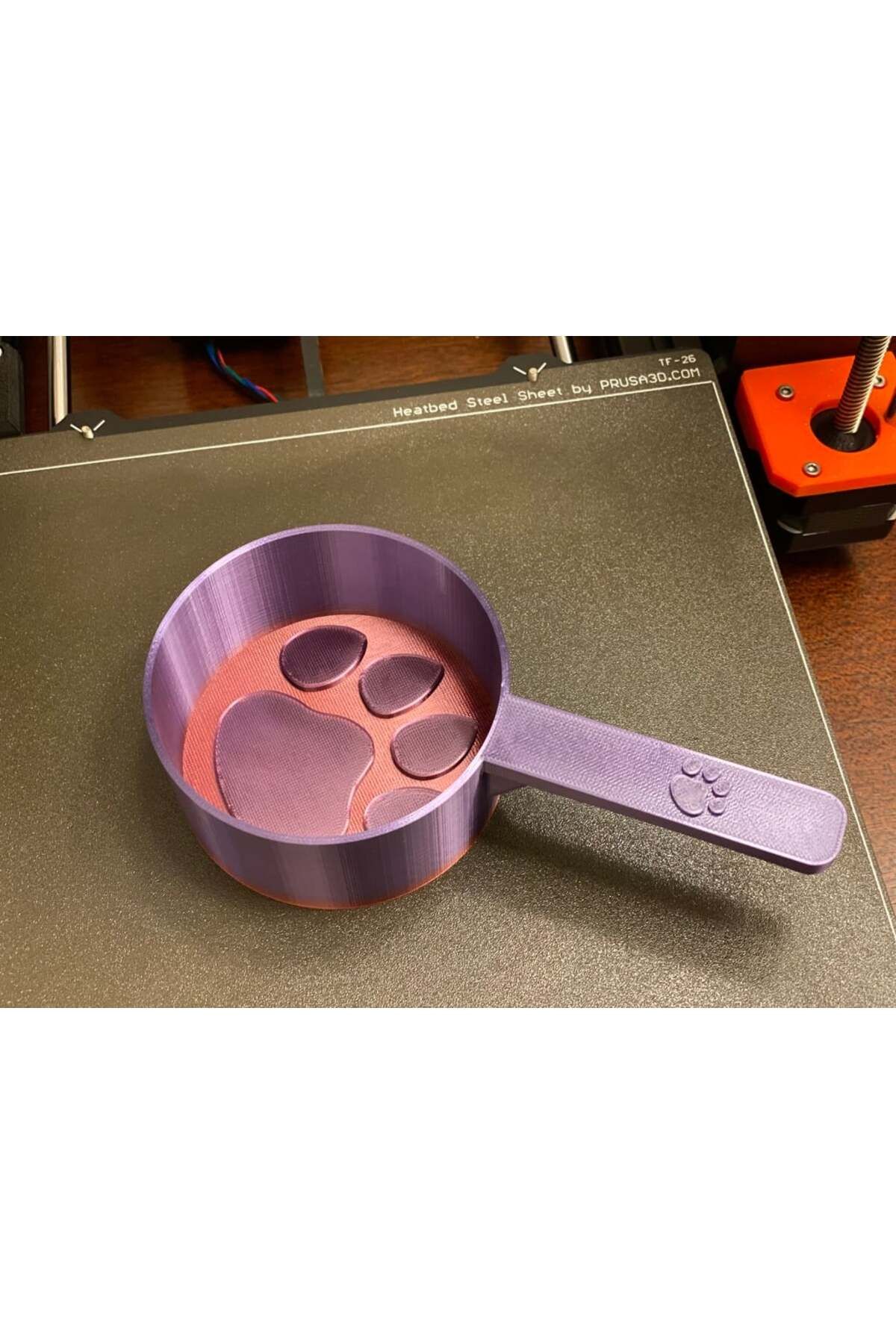 Lucest Paw Print Köpek Maması Kepçesi (Plastik Aparattır!!!)