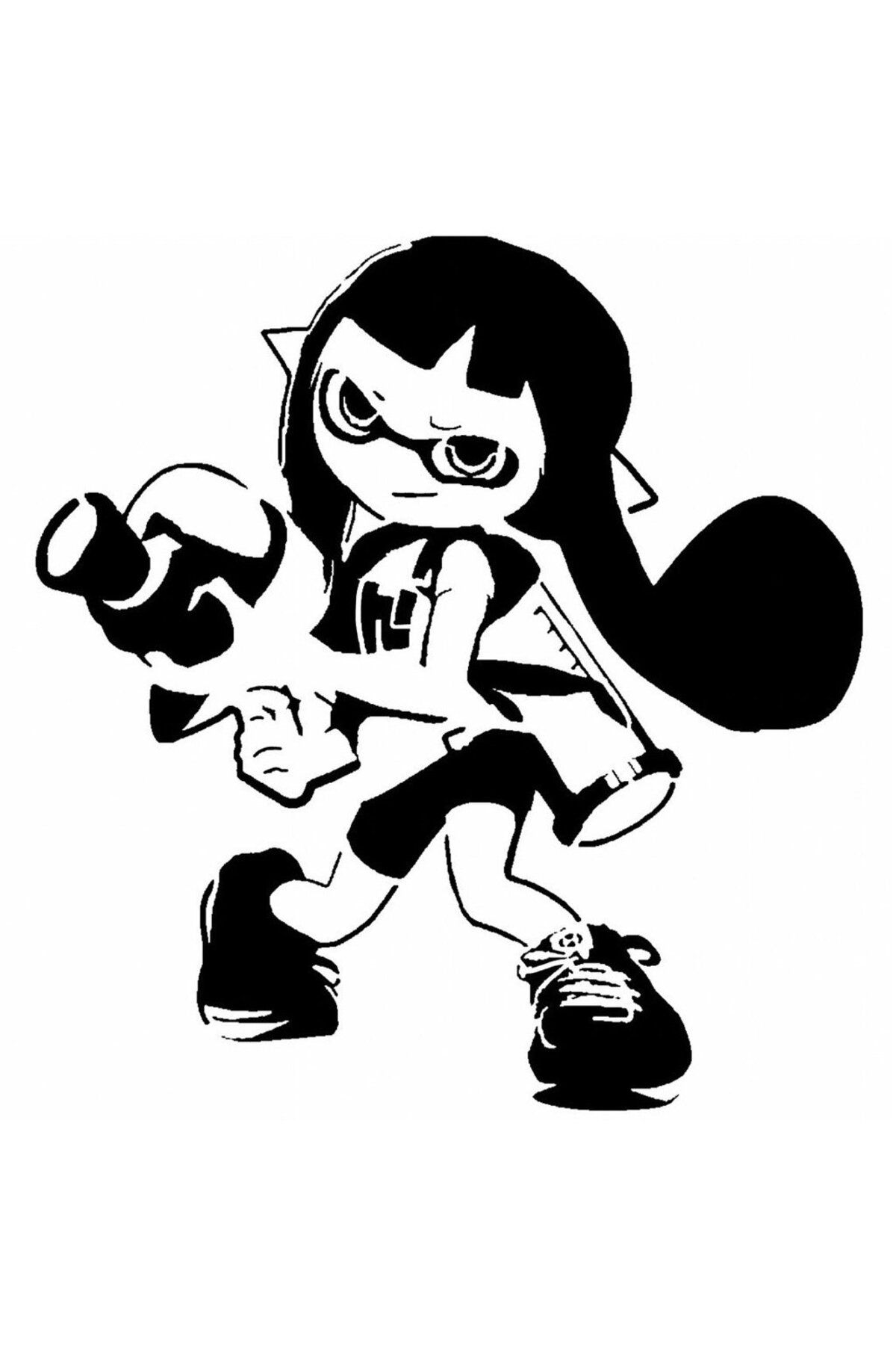 Lucest Inkling kız kalıbı (Plastik Aparattır!!!)