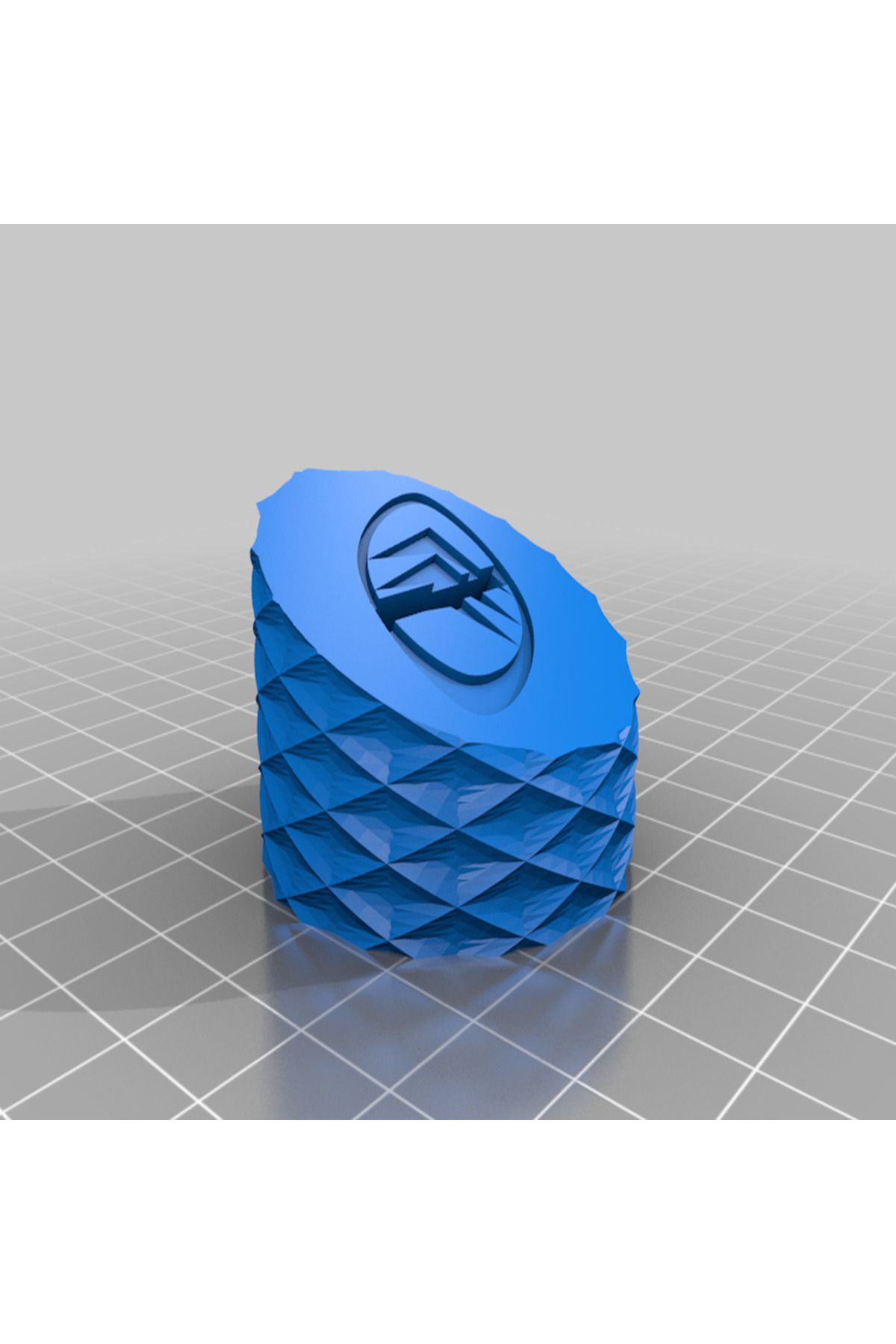 Lucest Cardiff Blues Ring Tutucu (Plastik Aparattır!!!)