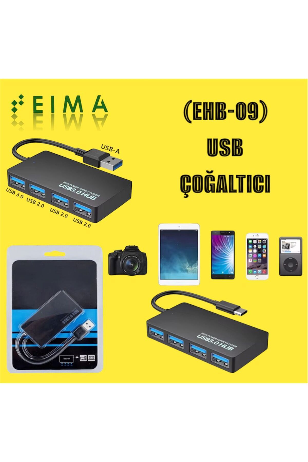 Bestech USB ÇOĞALTICI EHB-09