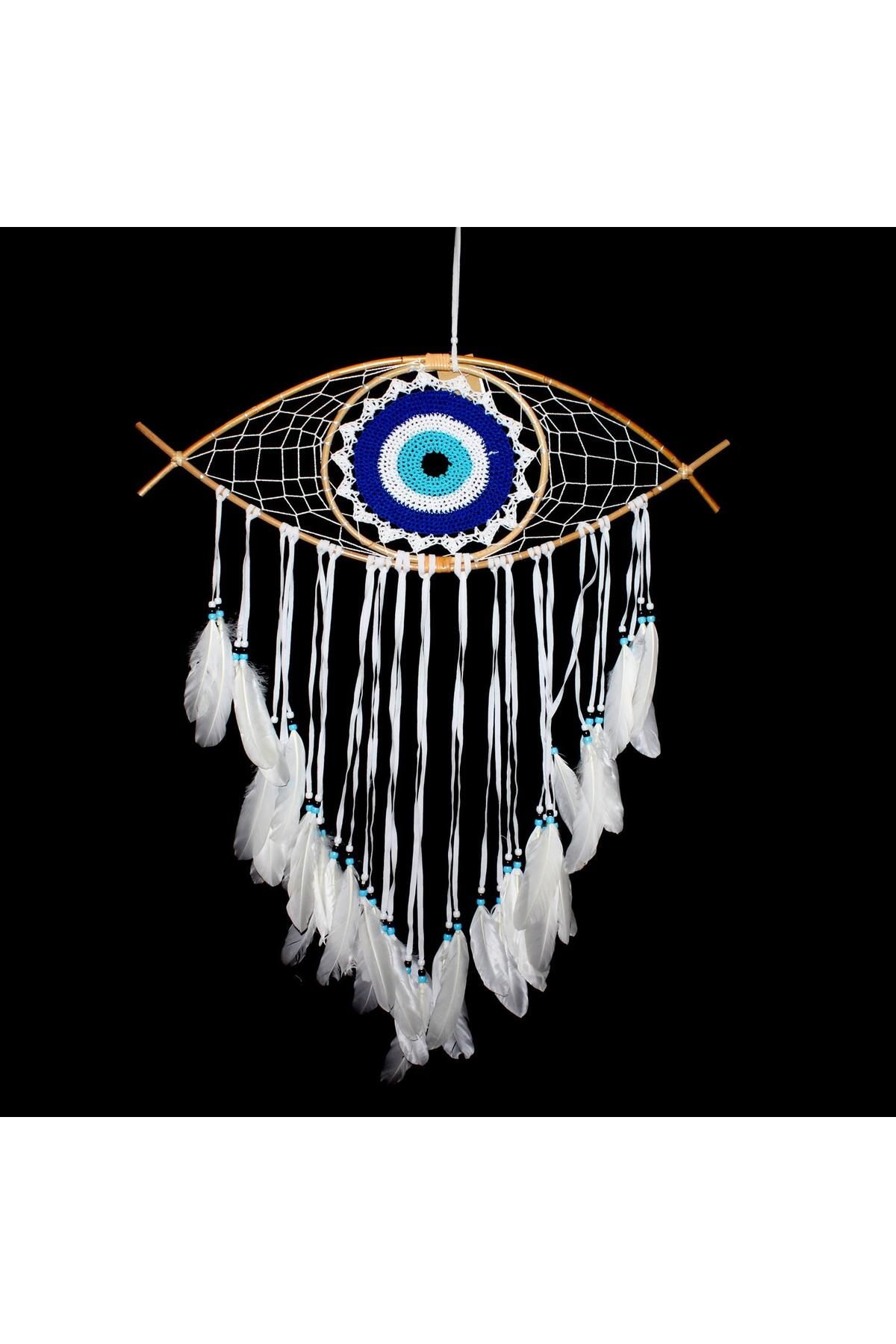 Skygo Göz Modelli Düş Kapanı Dreamcatcher Dekoratif Hediyelik
