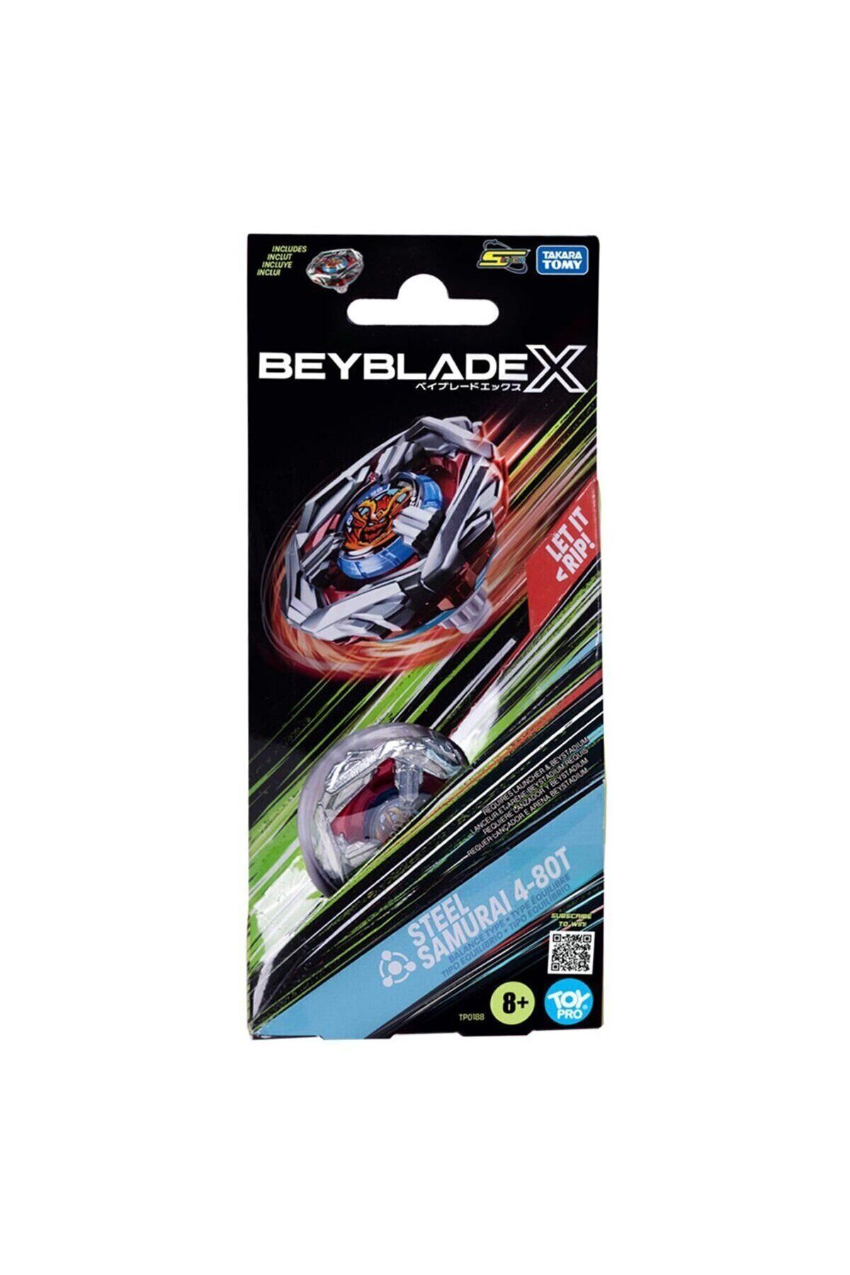 Aymir Ticaret BEY11000 Beyblade Top Steel Samurai 4-80T