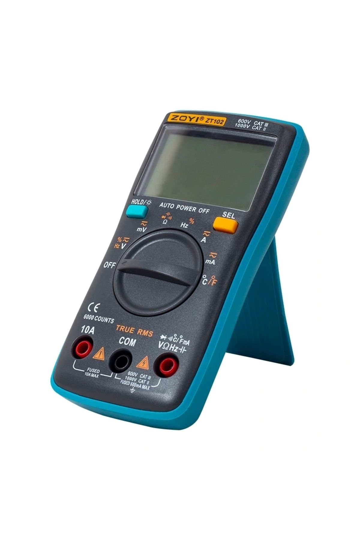 shopwave ZOYI ZT-102 TRUE RMS DİJİTAL ÖLÇÜ ALETİ (5047)