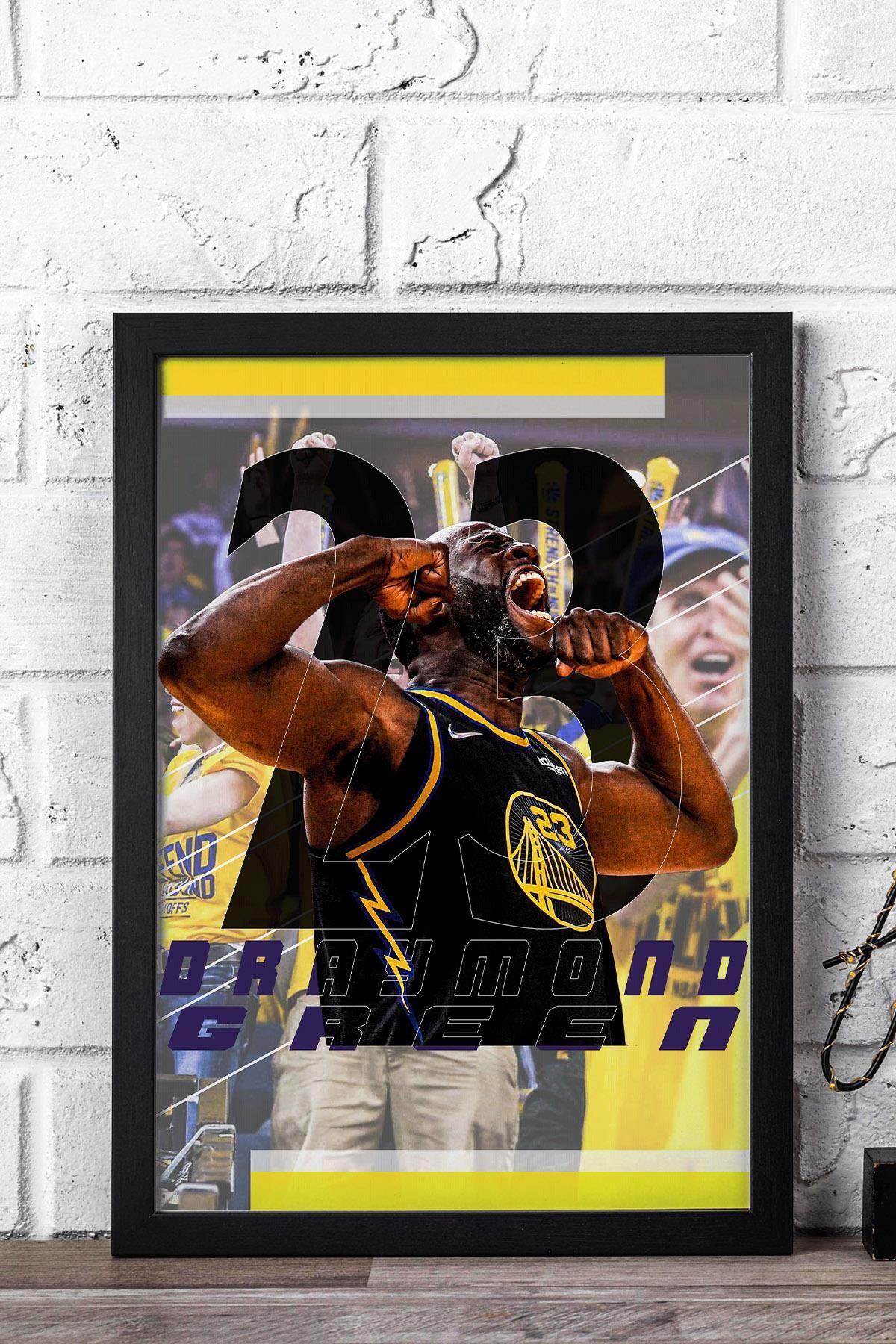 Saturn Draymond Green Çerçeveli Tablo - Basketbol NBA Posteri Tablo