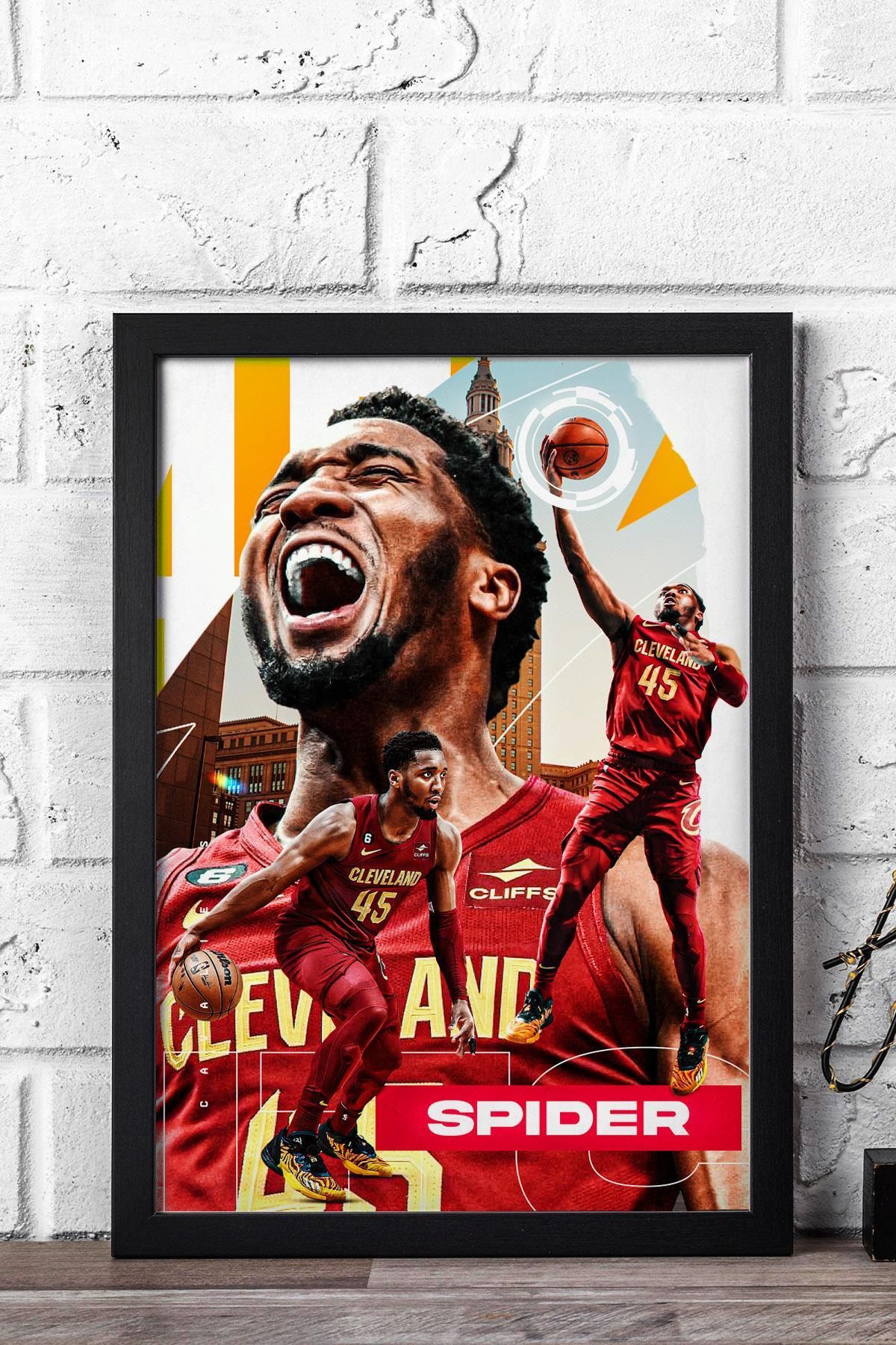 Saturn Donovan Mitchell Çerçeveli Tablo - Basketbol NBA Posteri Tablo