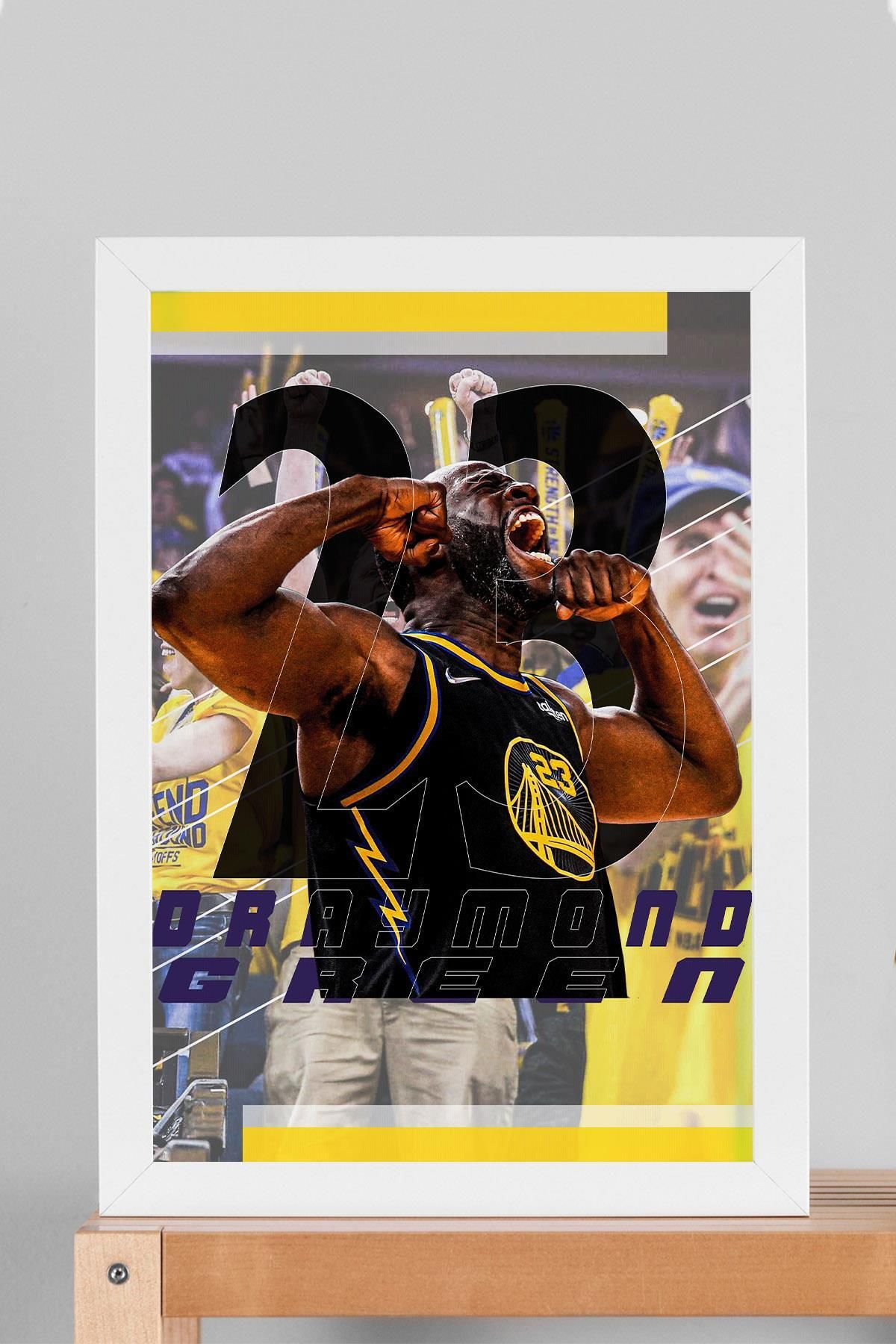 Saturn Draymond Green Çerçeveli Tablo - Basketbol NBA Posteri Tablo