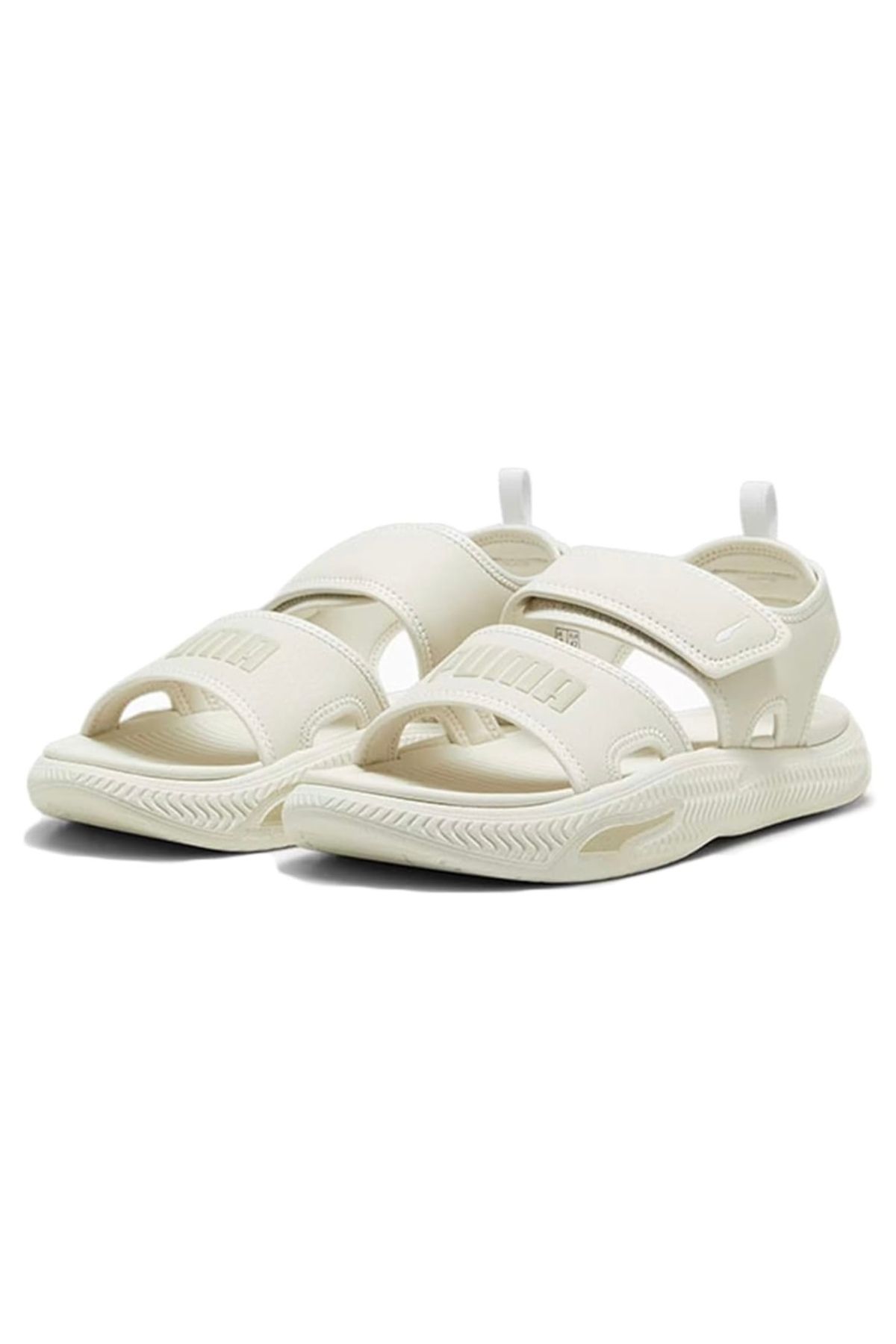 Puma Softride Pro Unisex Spor Sandalet-395429-06 Bej Rengi Rahat Tabanlı Yazlık