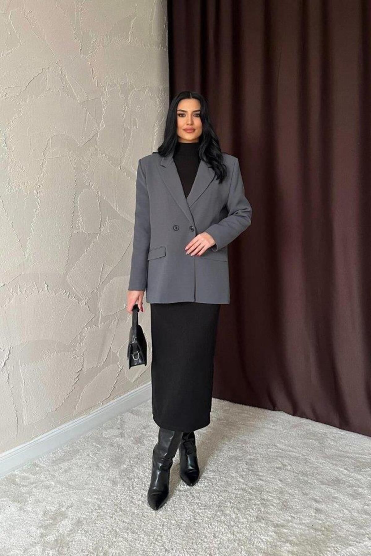 modamtn Füme Blazer Ceket