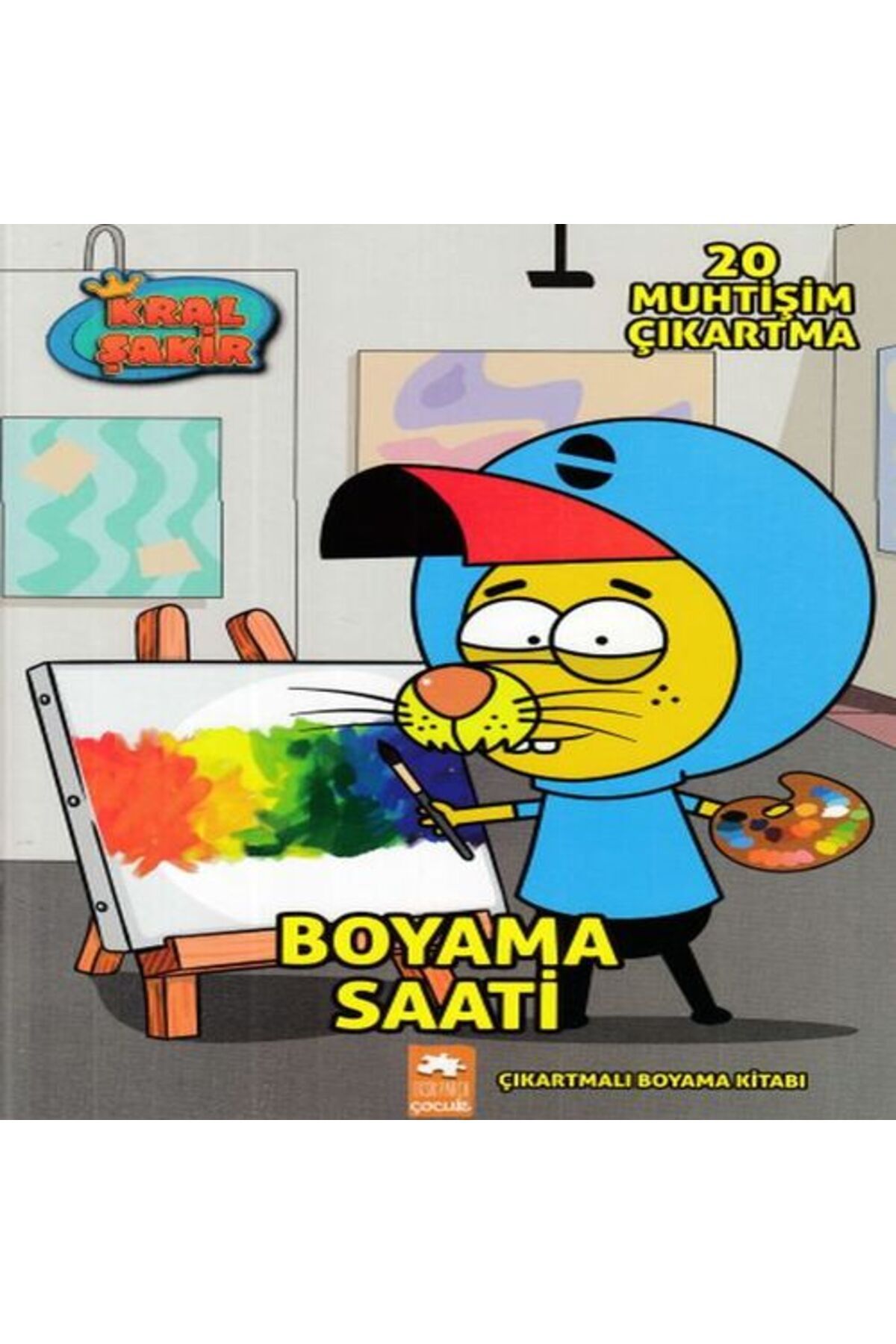 Destek Yayınları Kral Şakir Boyama Saati