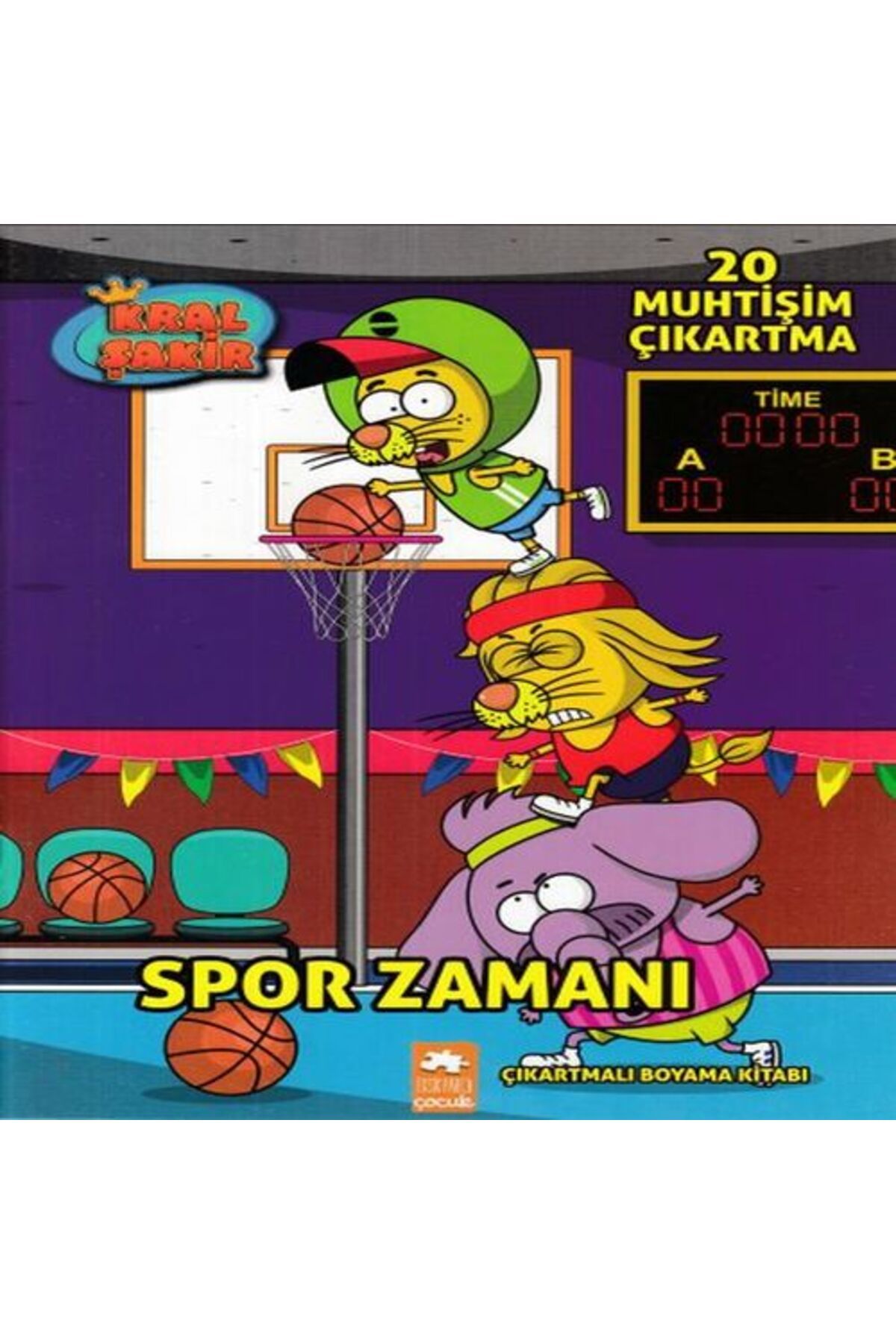 Destek Yayınları Kral Şakir Spor Zamanı Boyama