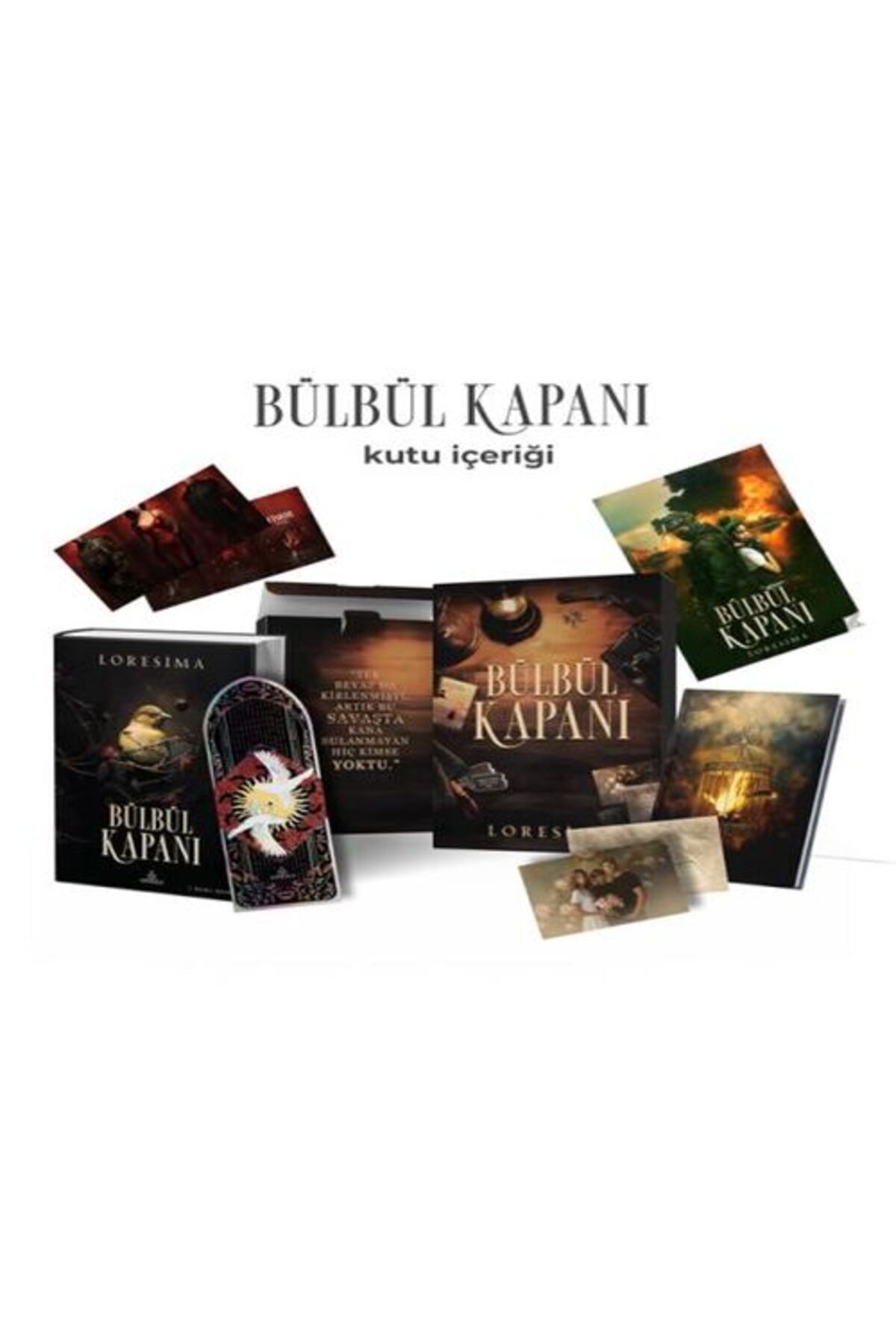 Karatay Yayınları Bülbül Kapanı 1 Hediyeli Özel Kutu Ciltli