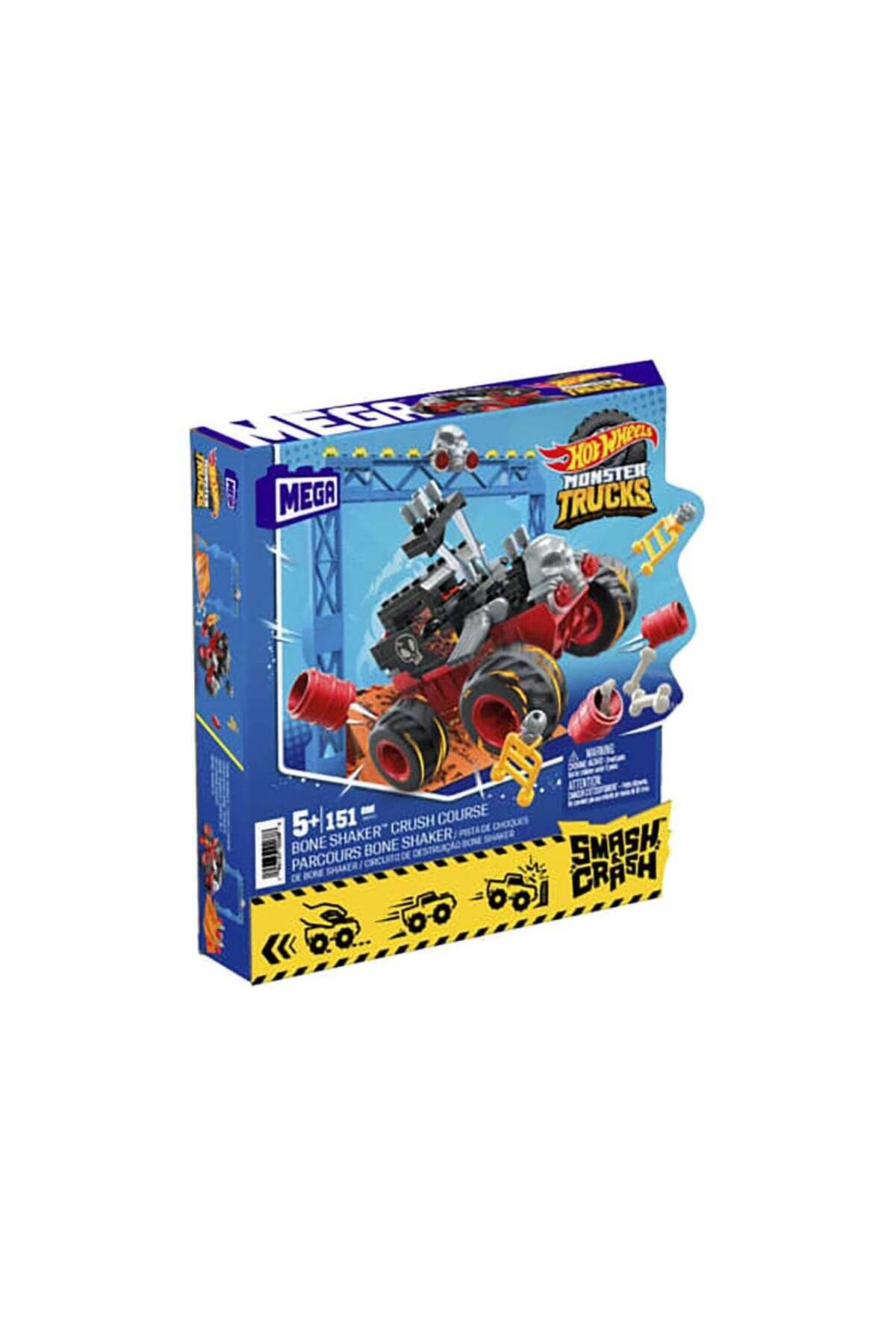 NECO TOYS Mega Hot Whe els Smash N Crash Bone Shaker Çarpışma Seti