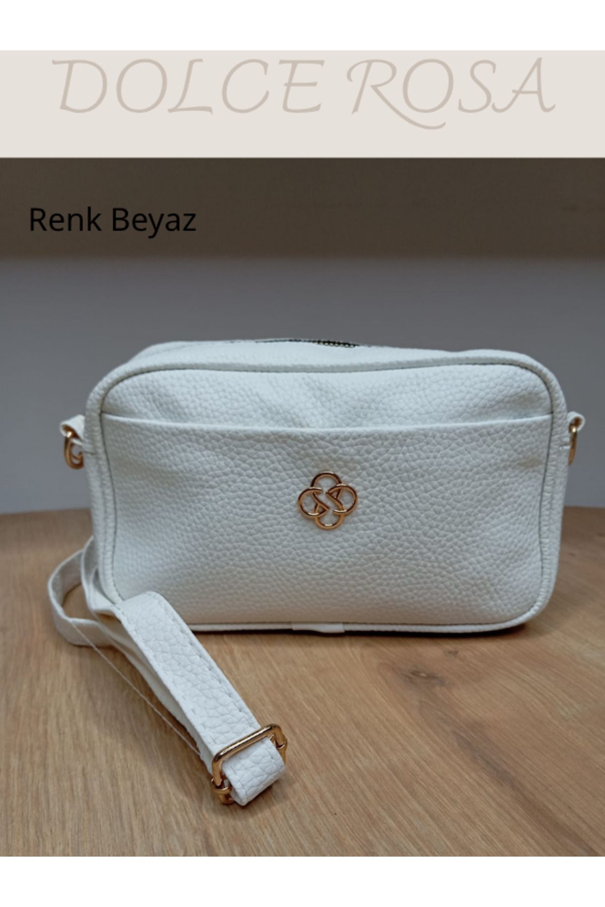 Dolce Rosa Kadın Omuz Ve El Çapraz Askılı Fermuarlı Çanta Yeni Model 25x15