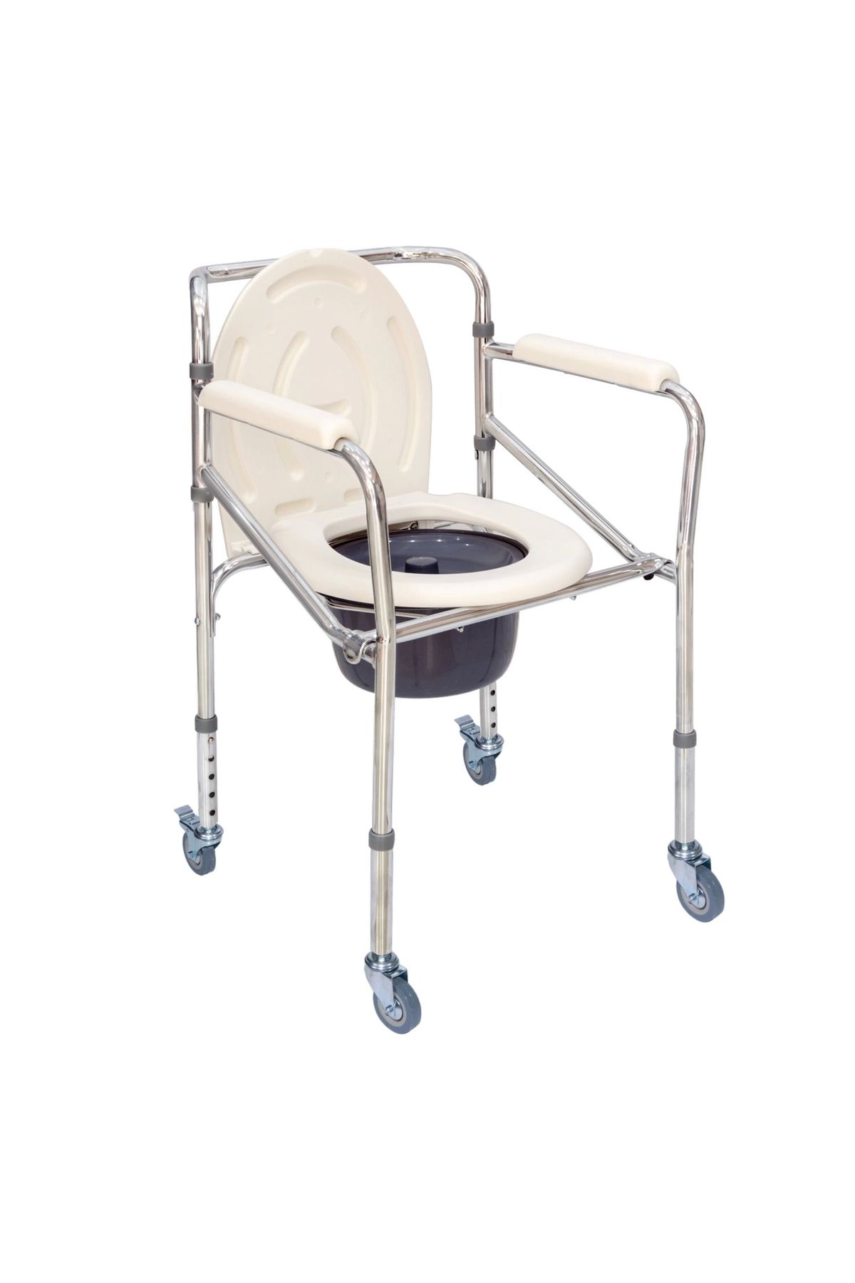 Comfort Plus DM-696 Tekerlekli Klozet Yükseltici (İthal)(Komot)