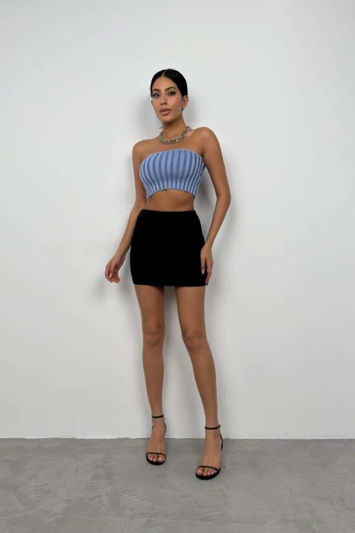 modamtn Straplez Fitilli Crop