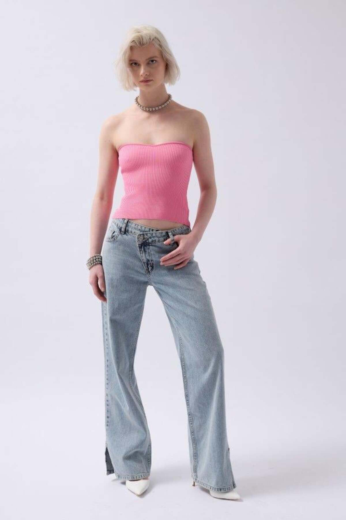 modamtn Straplez Dokulu Crop