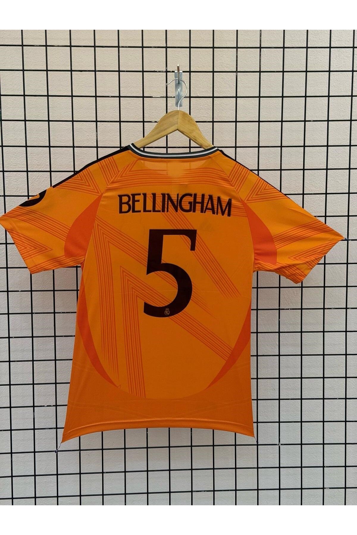 Candy Star bellingham Reall-madrid turuncu 2024/25 yeni sezon kısa kol yetişkin forma HD1199