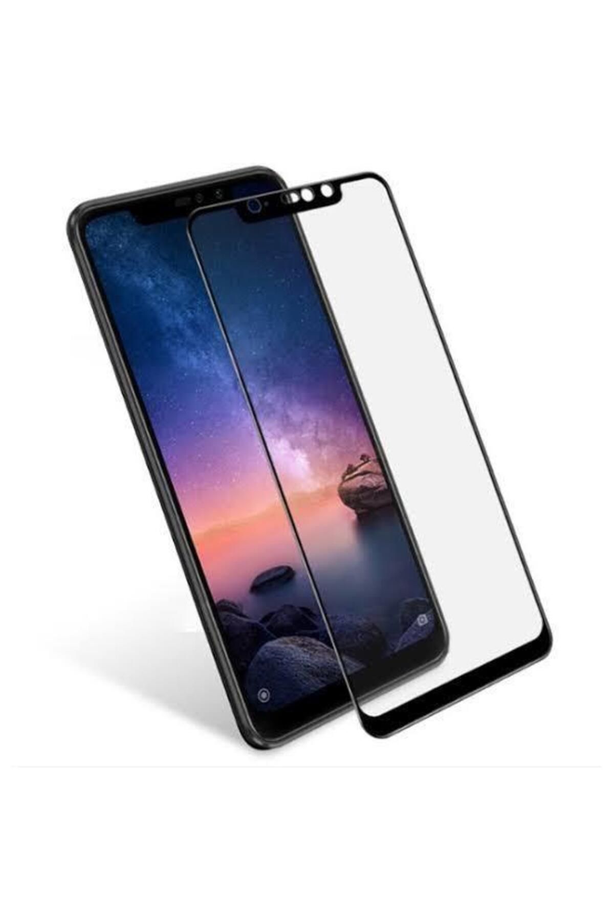 Skygo NANO Cam HUAWEİ Mate 20 Lite Beyaz Kırılmaz Cam Ekran Koruyucu