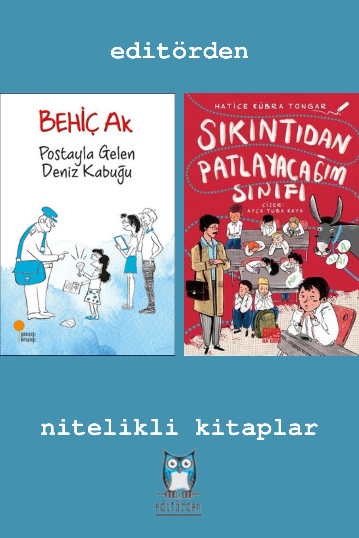 Bilge Kuş Yayınları Postayla Gelen Deniz Kabuğu - Sıkıntıdan Patlayacağım Sınıfı