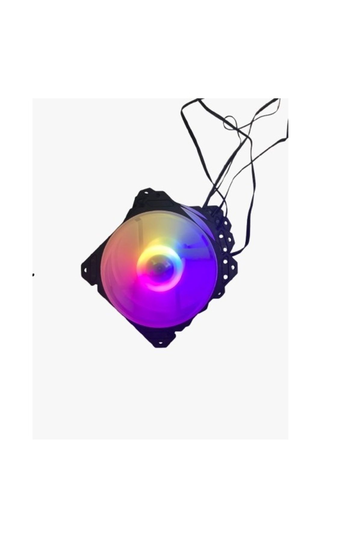 GAMEFORCE Middle 4x120mm Kumandasız RGB Işıklı Sessiz Kasa Fanı