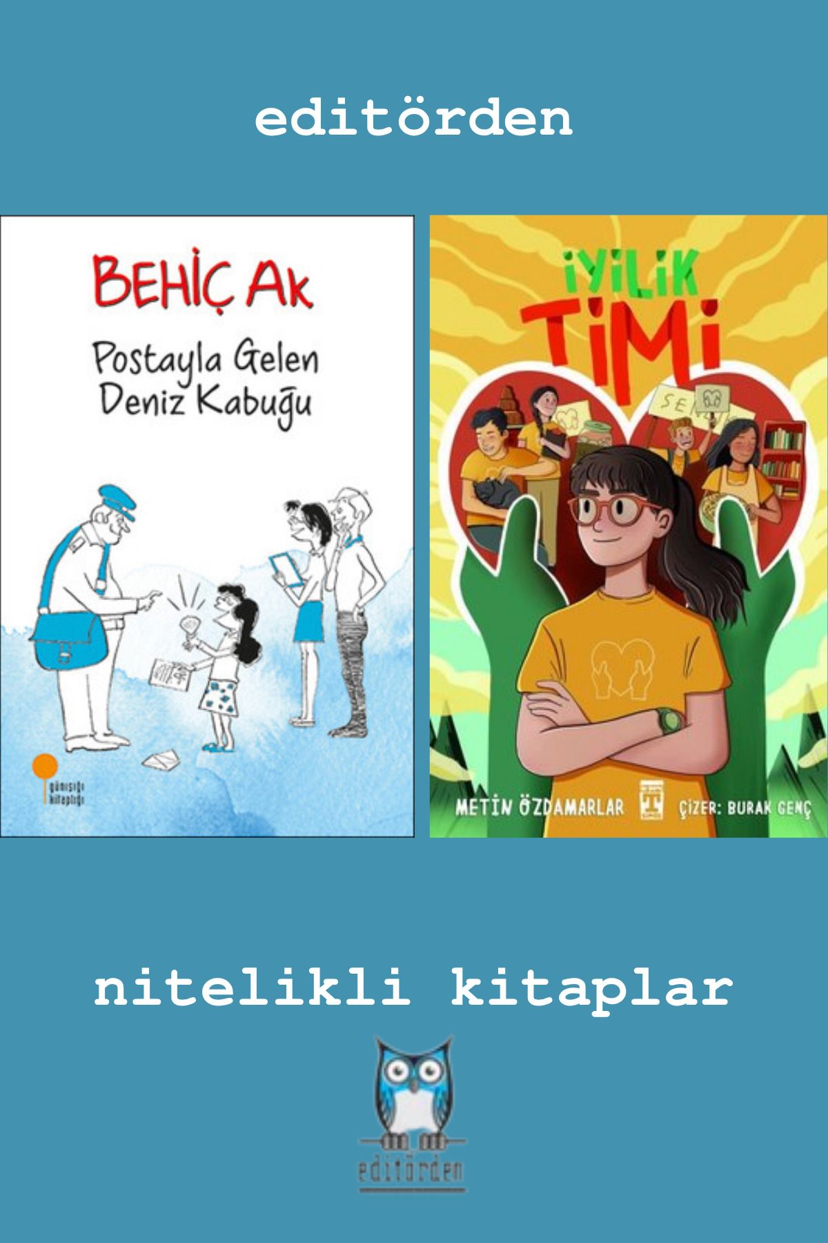 Bilge Kuş Yayınları Postayla Gelen Deniz Kabuğu - İyilik Timi