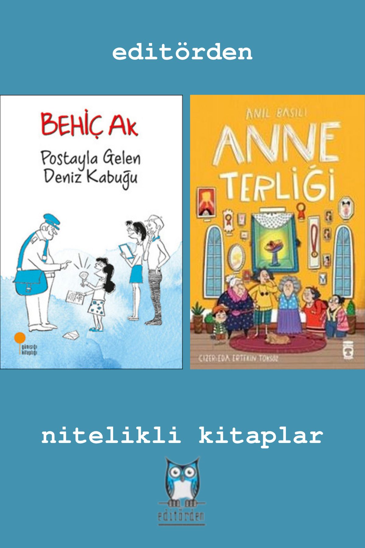 Bilge Kuş Yayınları Postayla Gelen Deniz Kabuğu - Anne Terliği