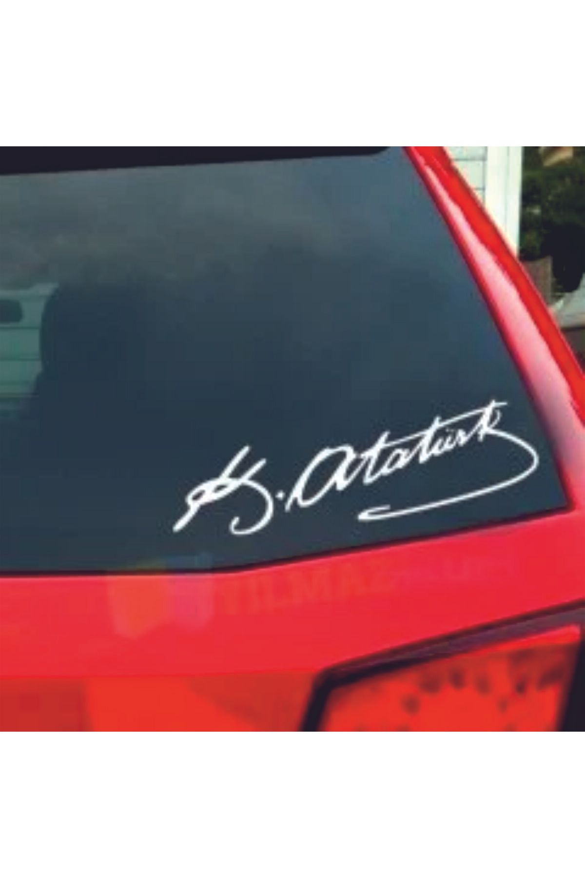 Axion Garage K.ATATÜRK İMZA STİCKER / ATATÜRK İMZA STİCKER 20 CM