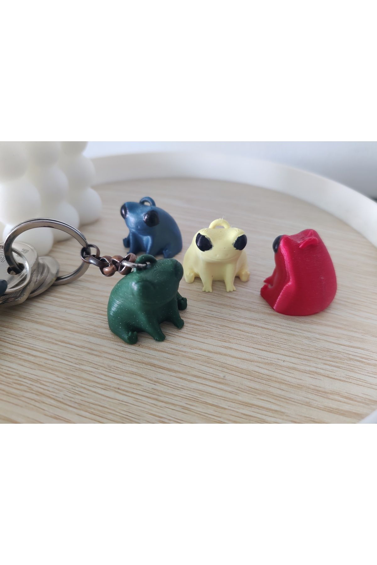 talaşoğlu Fred the Frog - Keychain versiyonu (4 Adet)