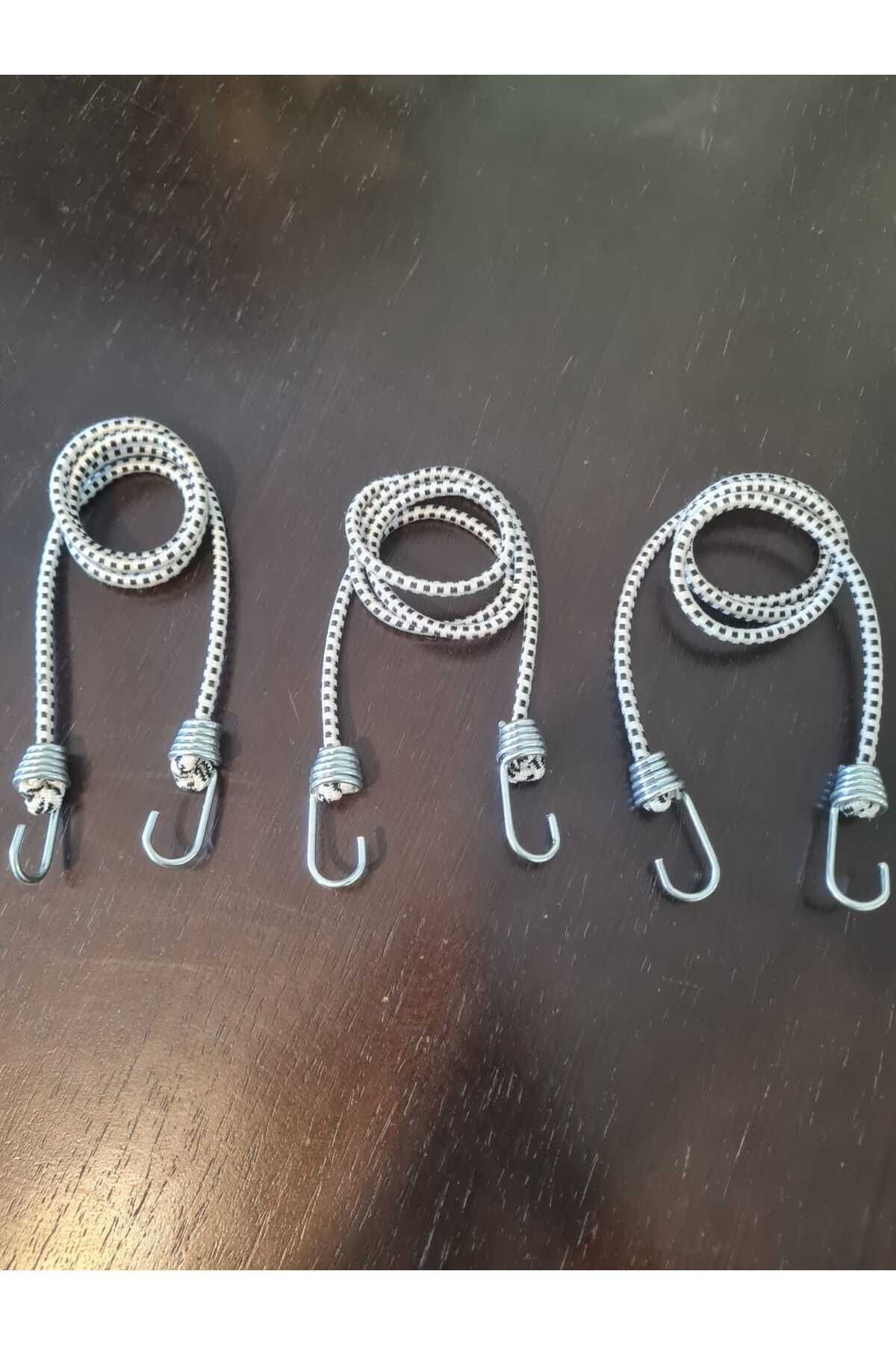 TEKSAN Üreticiden 1.kalite Metal kancalı Bagaj Lastiği,Gergi Lastiği.(3 Adet)