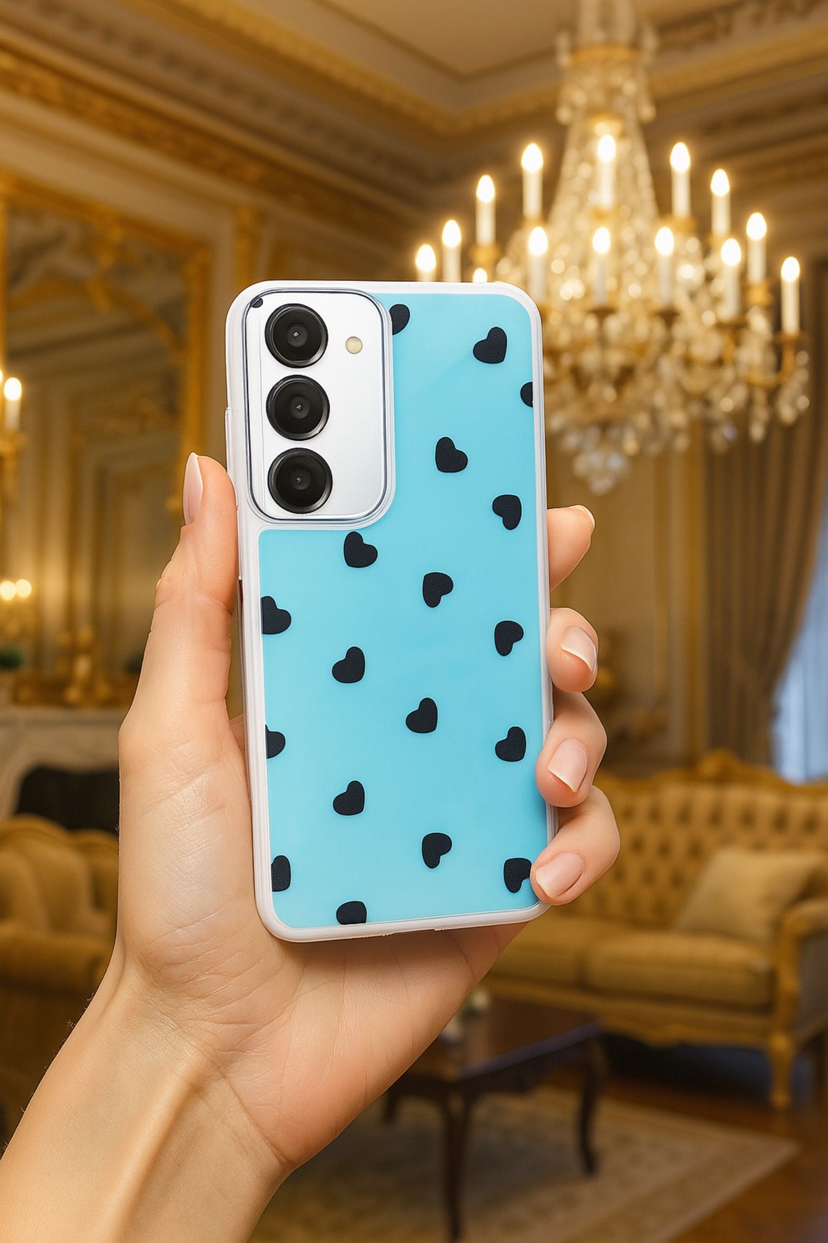 AQUA AKSESUAR Samsung Galaxy A35 Uyumlu Kamera Çıkıntılı İnce Darbe Emici Kapak