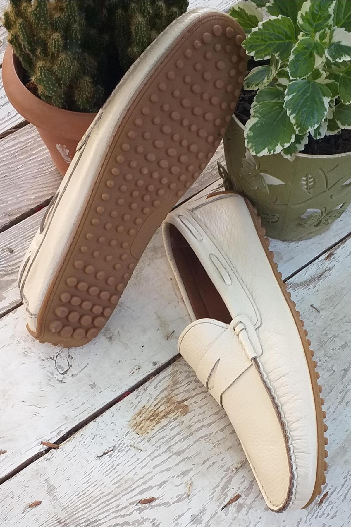 BAGSSHOES 15009 Erkek Hakiki Deri Loafer Günlük Ayakkabı görsel 7