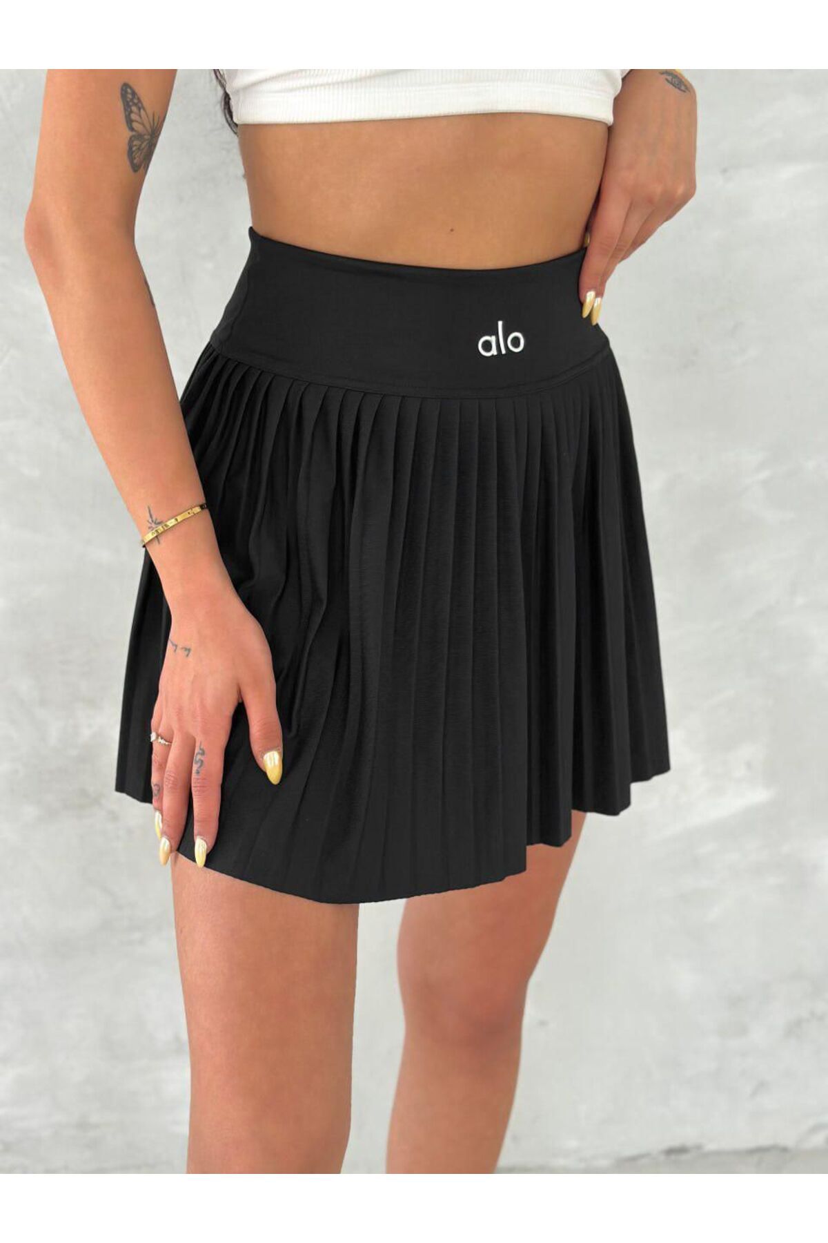 Büşra Fashion Compressive Pilili Etek