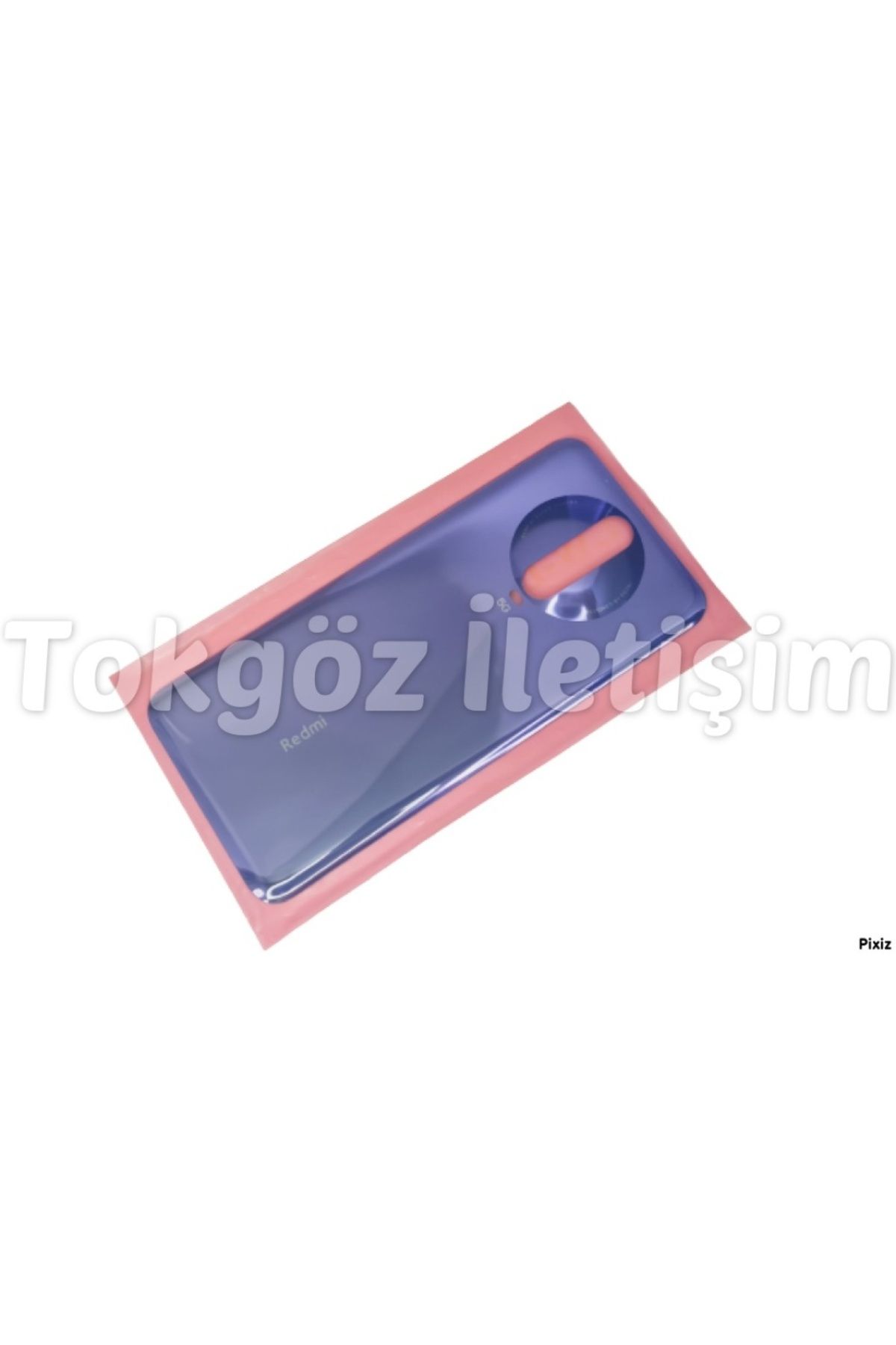 indirimplus Xiaomi Redmi K30 Arka Kapak Pil Kapağı (CAM) MOR