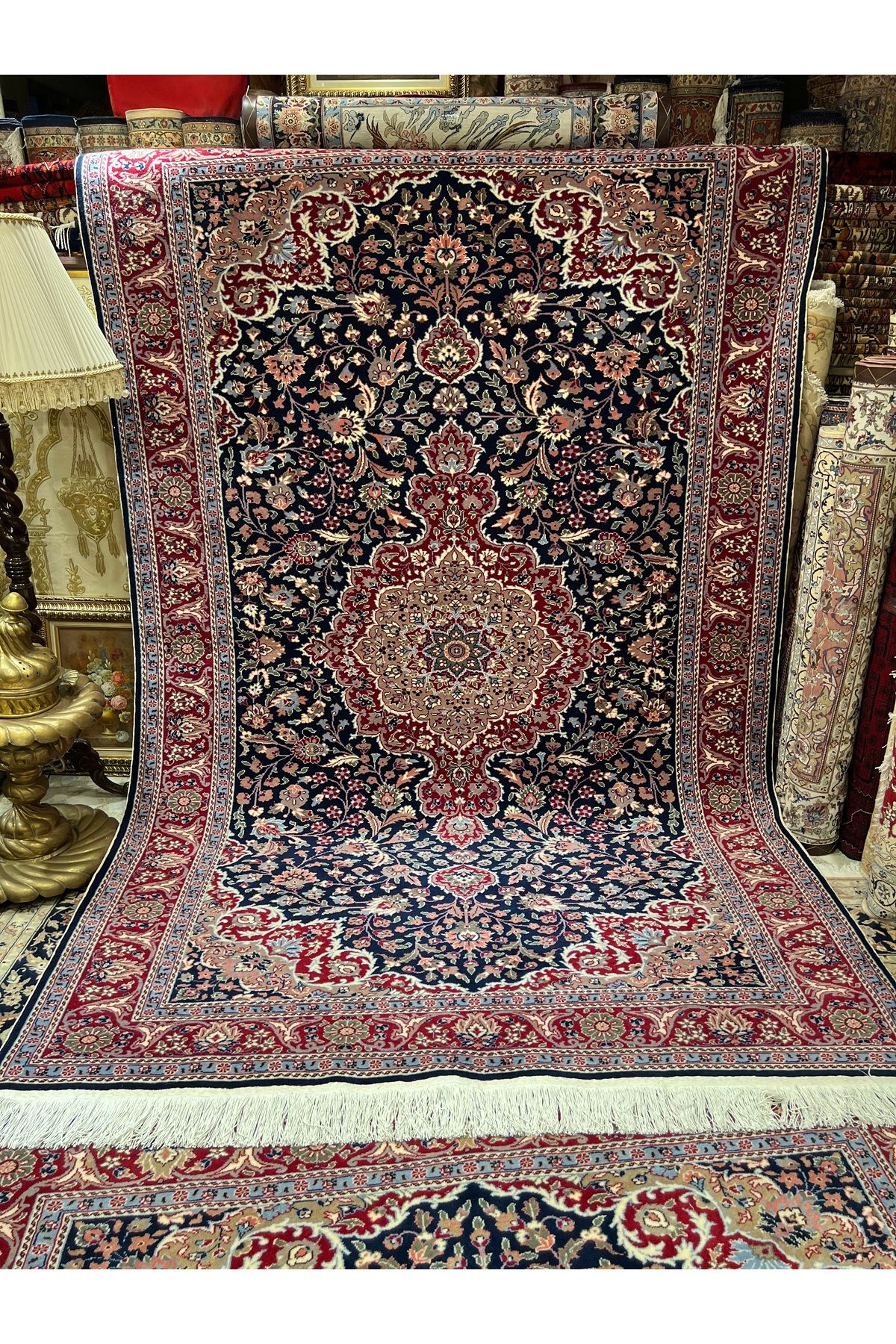 RD RAMAZAN DAĞ EL HALI SANATI El Dokuma Kayseri Karslıoğlu Dokuması Birinci Sınıf Kalitesi Muhteşem Bir Eser Ebat 300x200