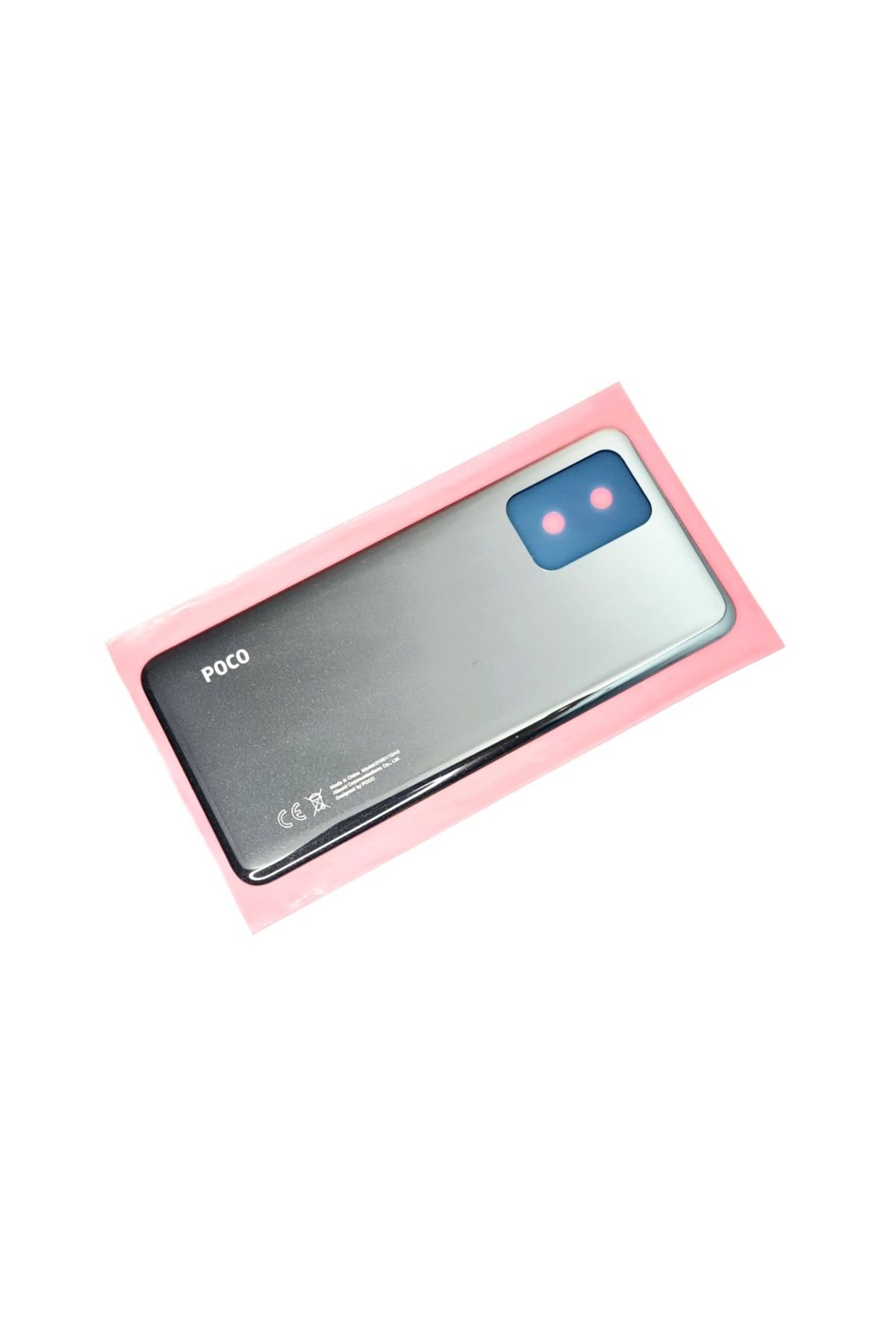 indirimplus Xiaomi POCO X3 GT Arka Kapak Batarya Pil Kapağı (CAM) SİYAH