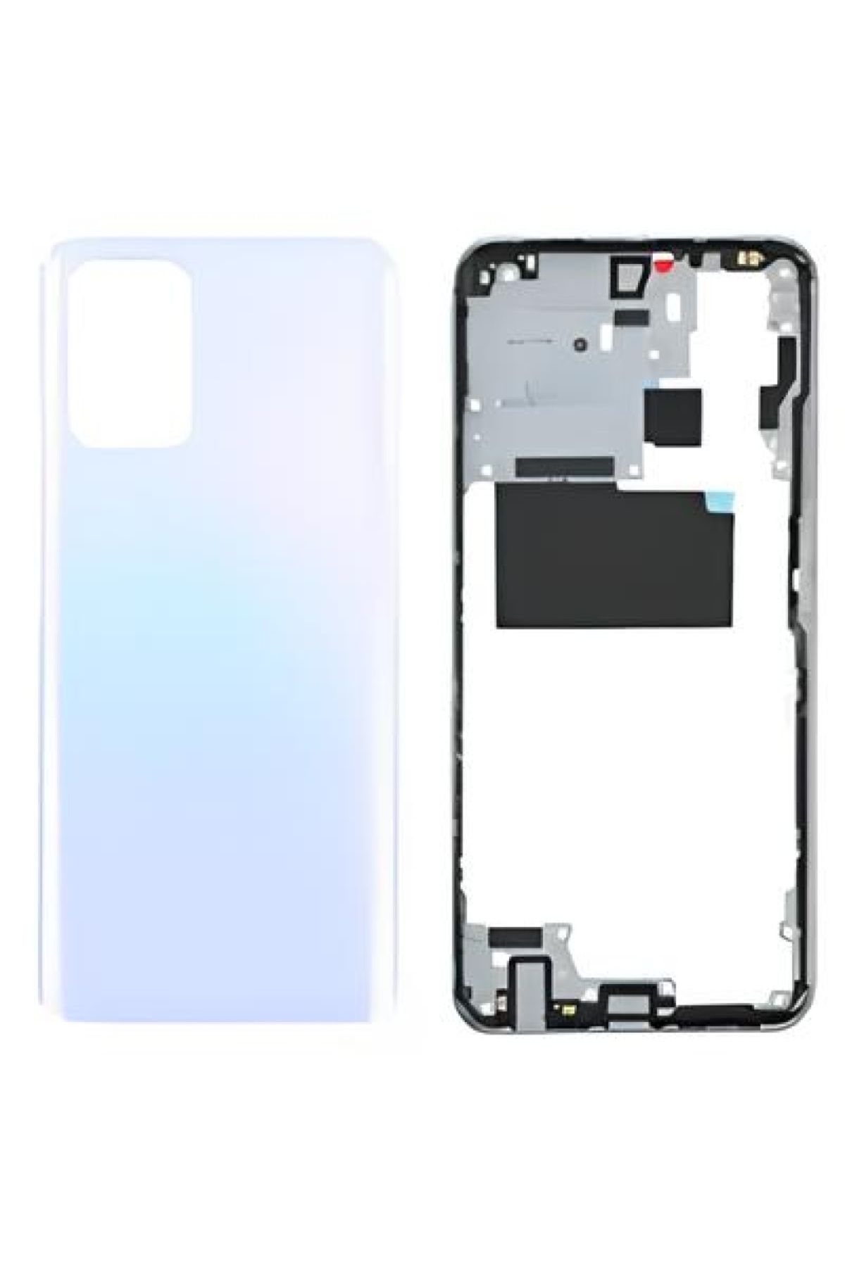 indirimplus Xiaomi Redmi Note 10 4G Kasa Arka Kapak FULL Takım BEYAZ