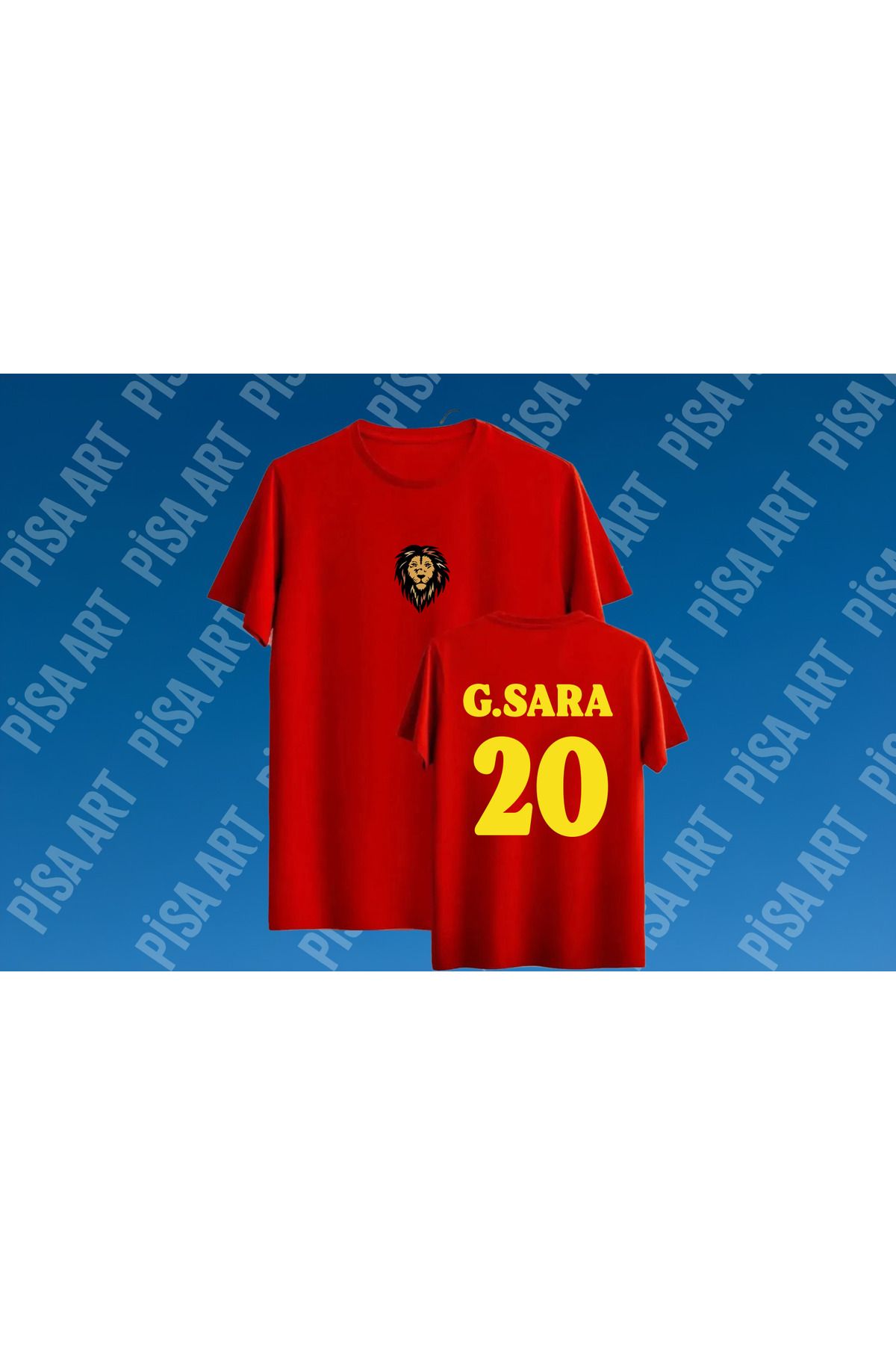 Pisa Art G.Sara Özel Tasarım Taraftar T-Shirt