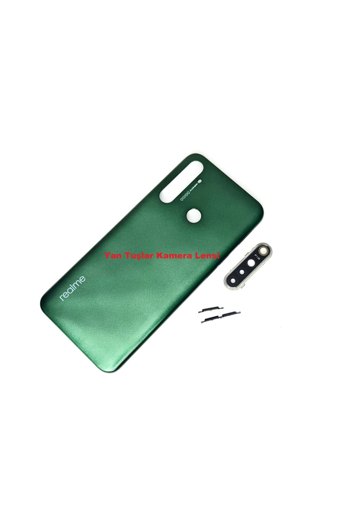 indirimplus Oppo Realme 5İ Kasa Arka Pil Batarya Kapağı YEŞİL
