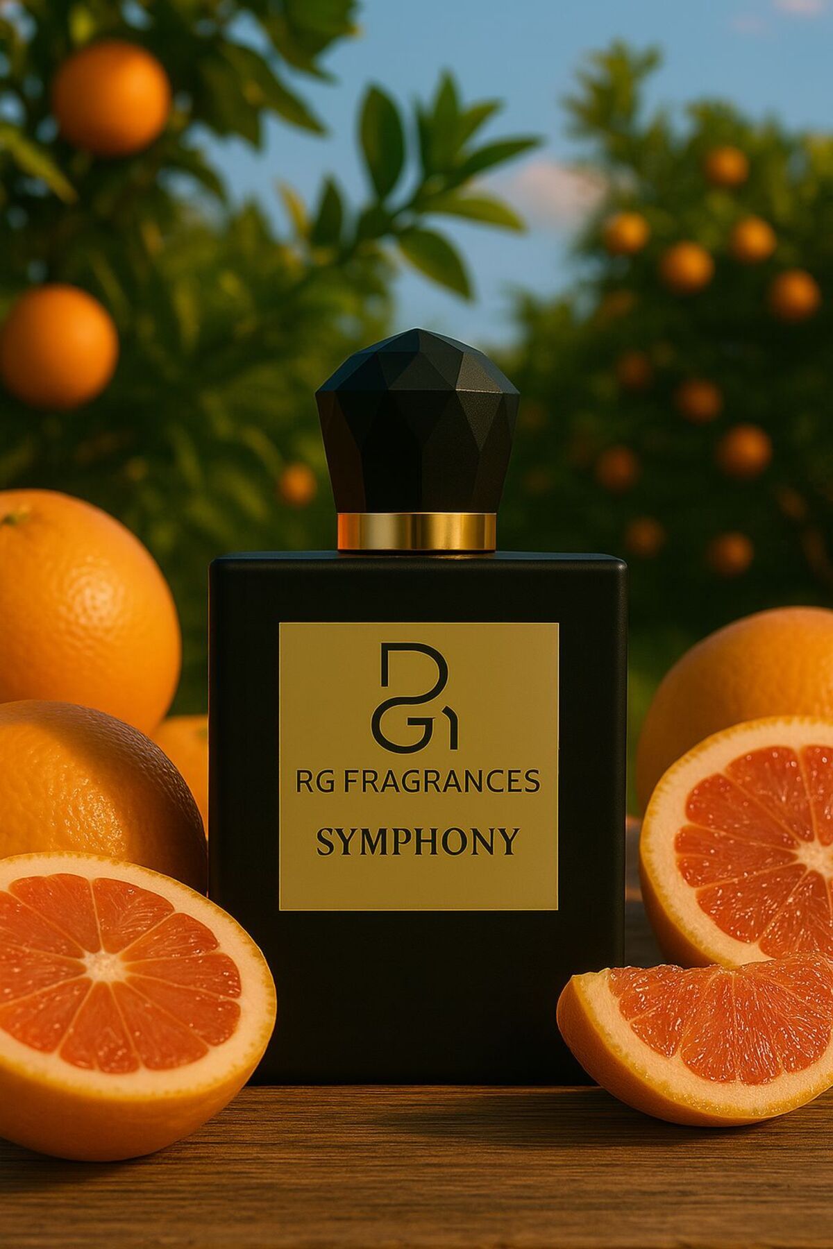RG FRAGRANCES Symphony Unisex Designer Parfüm Edp 50 ml ( Greyfurt , Bergamot , Portakal , Zencefil )
