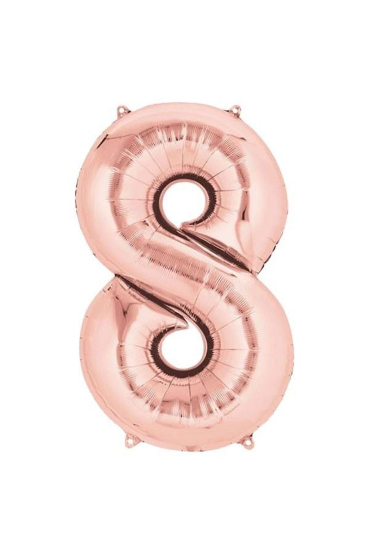 Mini Parti MİNİ PARTY STORE FOLYO RAKAM ROSE GOLD 40 CM