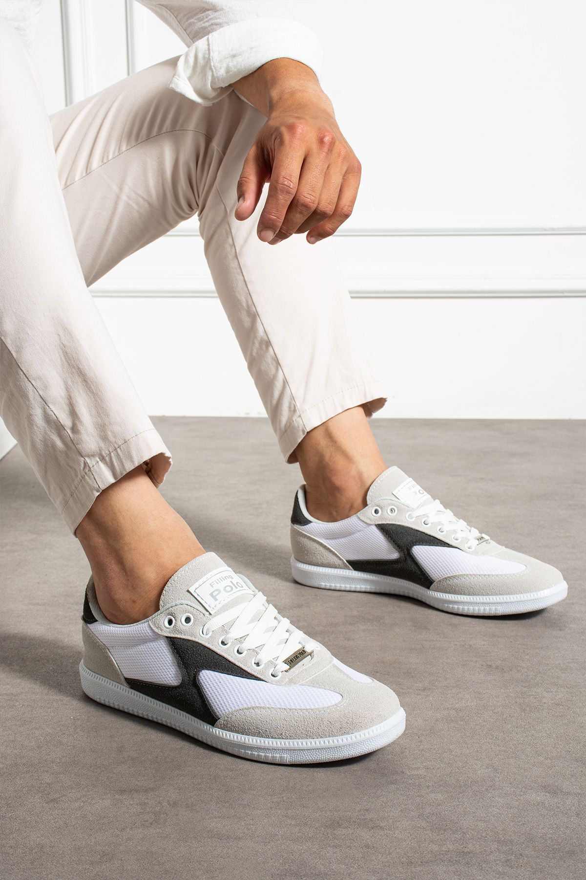 FİLLİNG POLO Erkek Sneaker Günlük Spor Ayakkabı Yüksek Taban - Rahat Tasarım 024