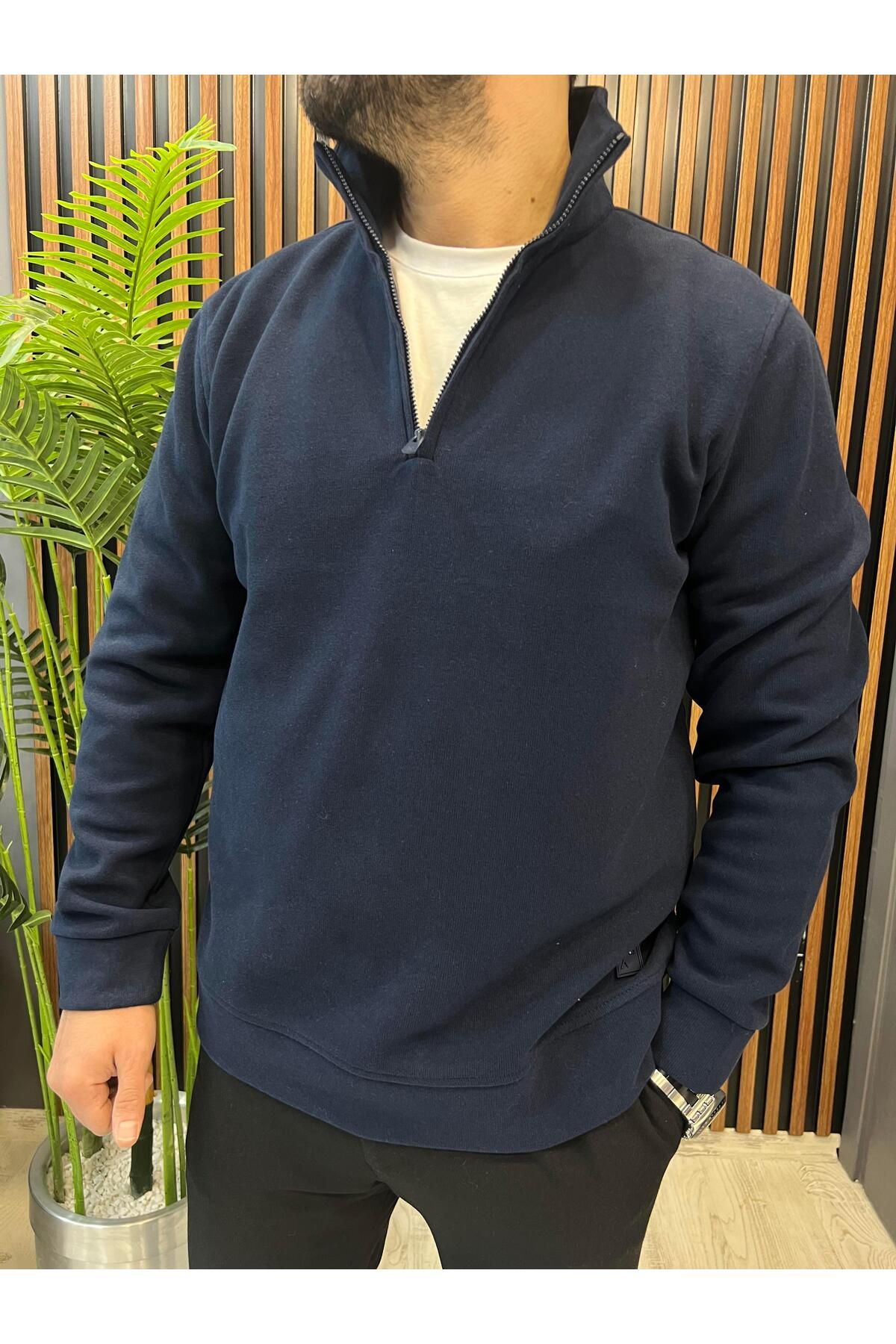 Yubacollection Selanik Sweatshirt Lacivert