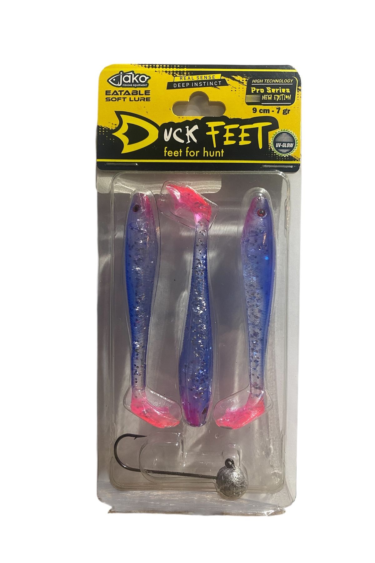 JAKO Duck Feet Silikon Balık 9CM 7GR